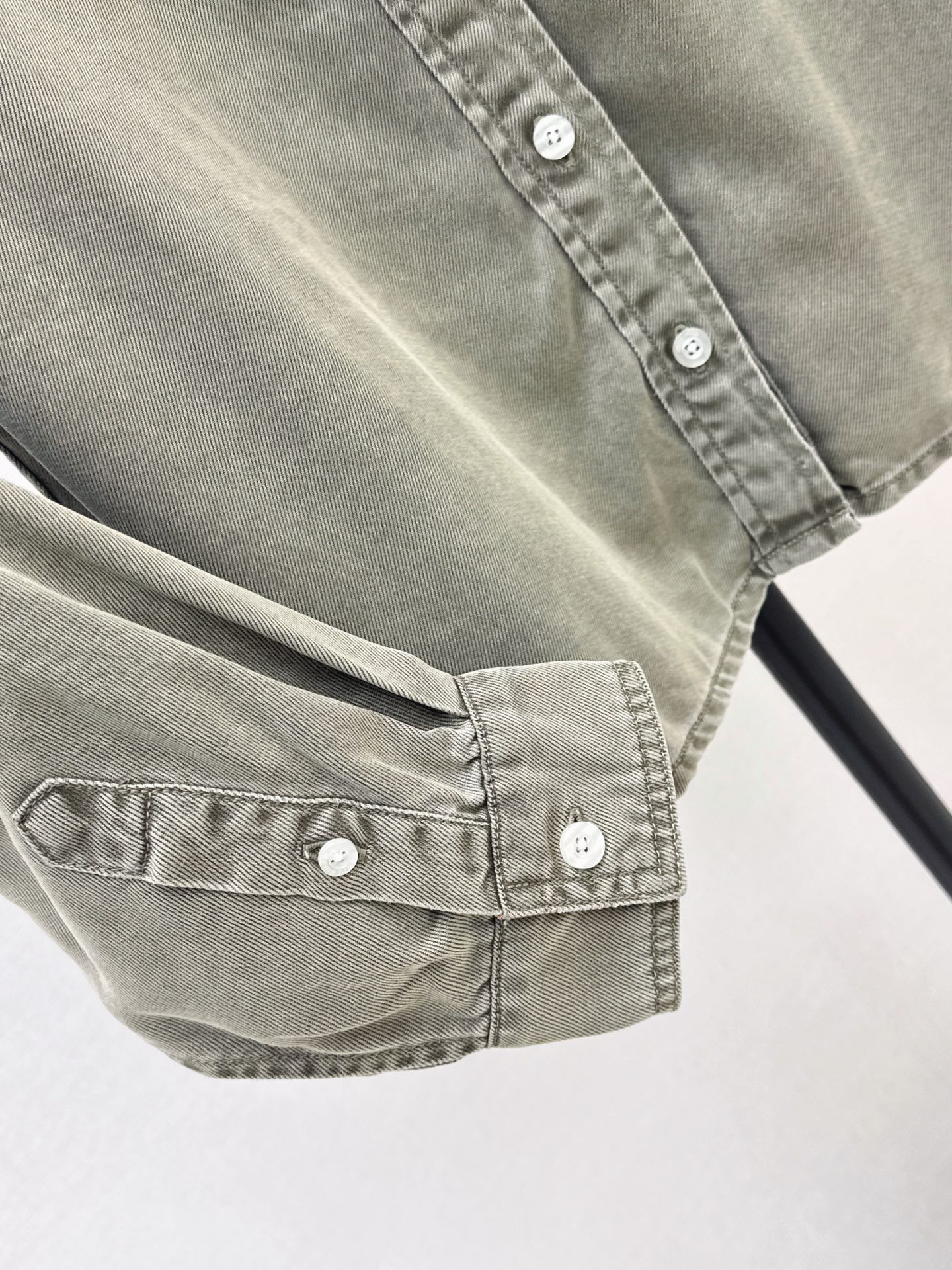 Miu 26fw denim shirt