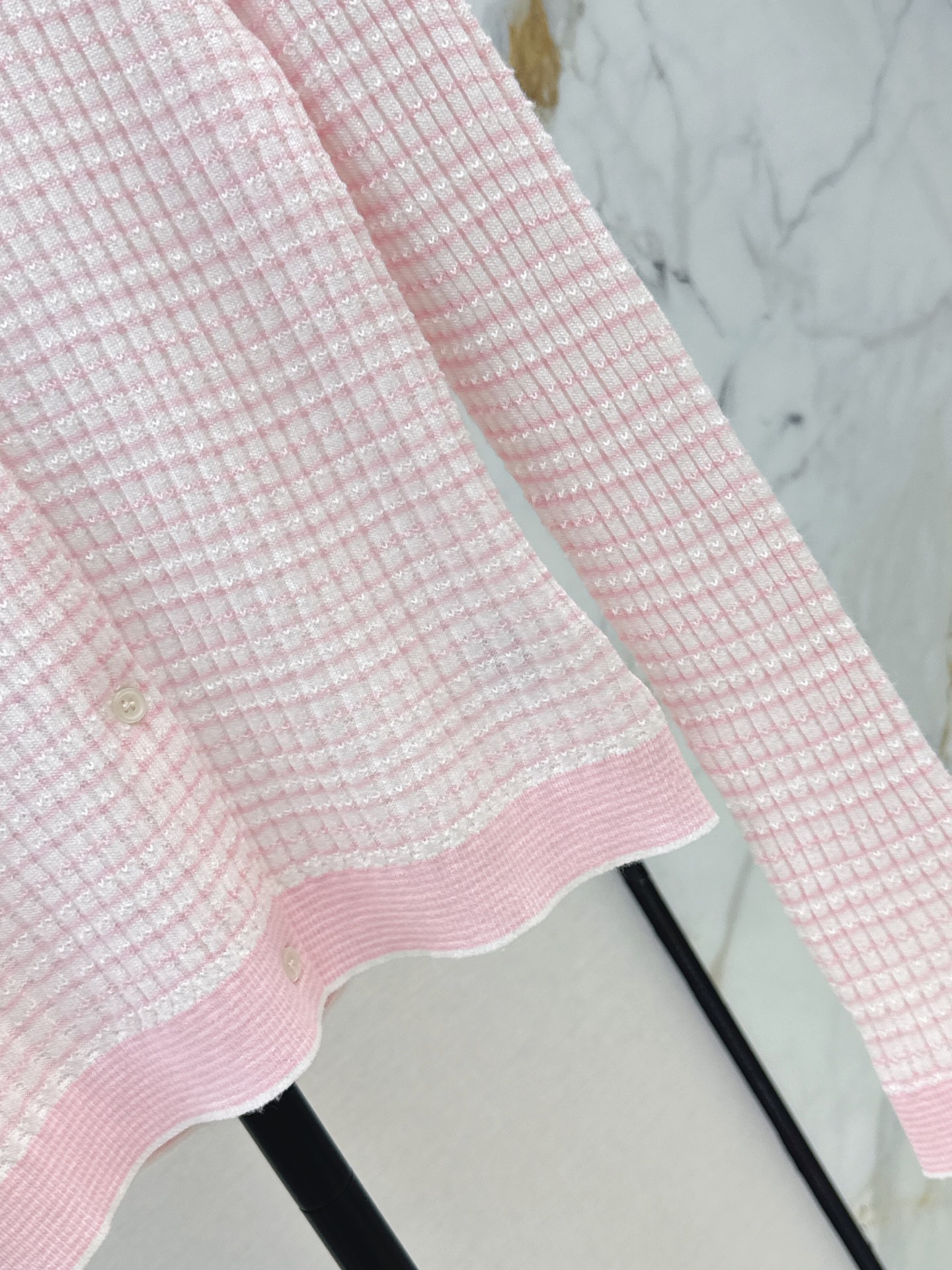 Chan 26fw embroidery knitwear