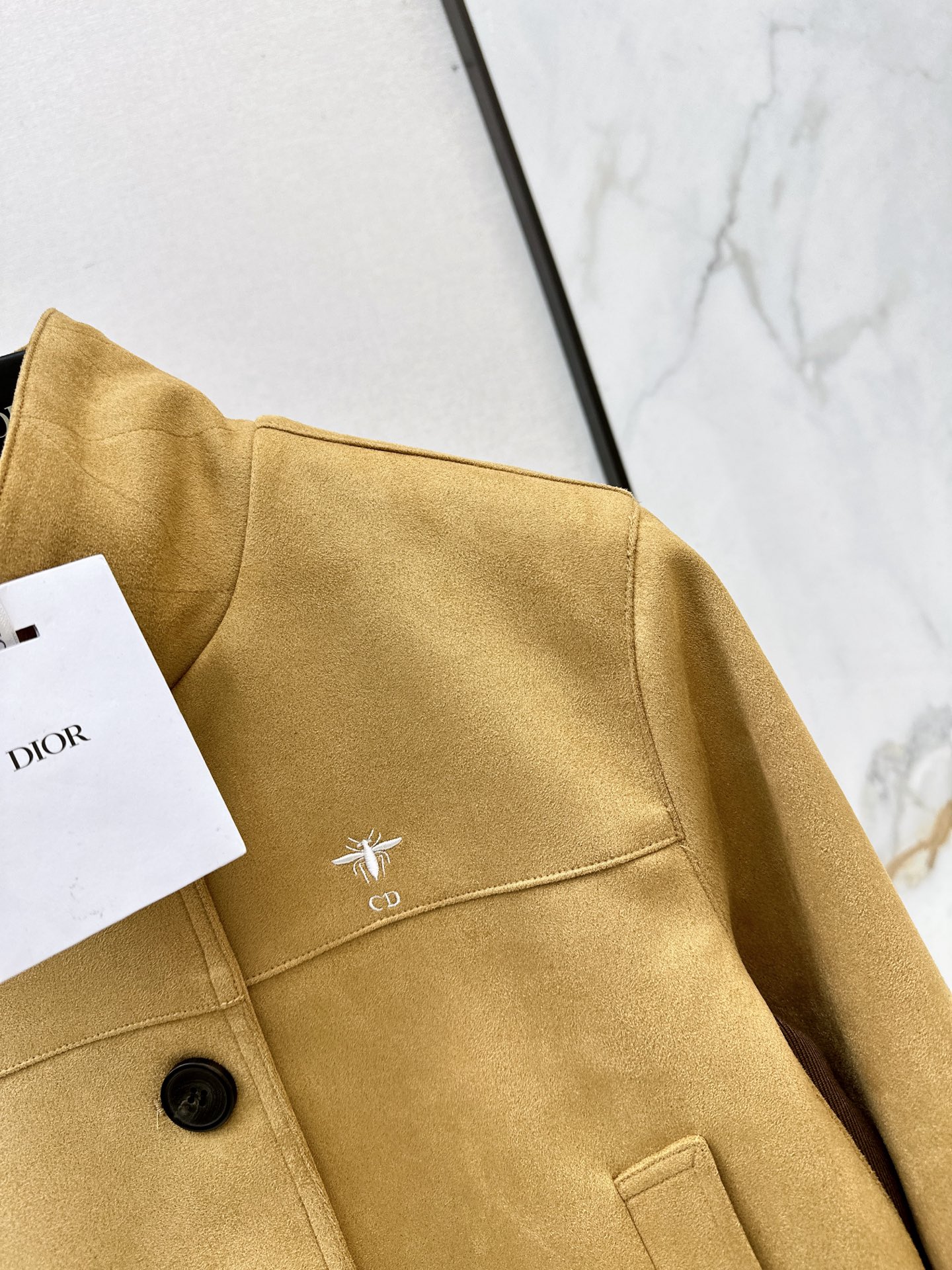 CD 26fw suede fleece zipper jacket