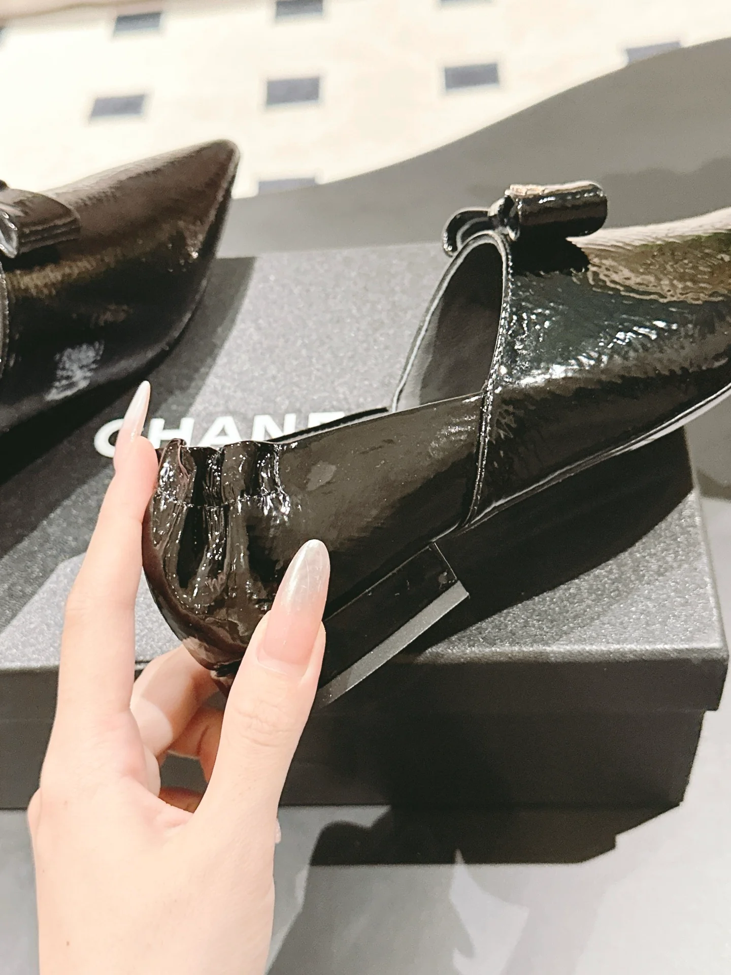 Chan 25fw mary jane flats