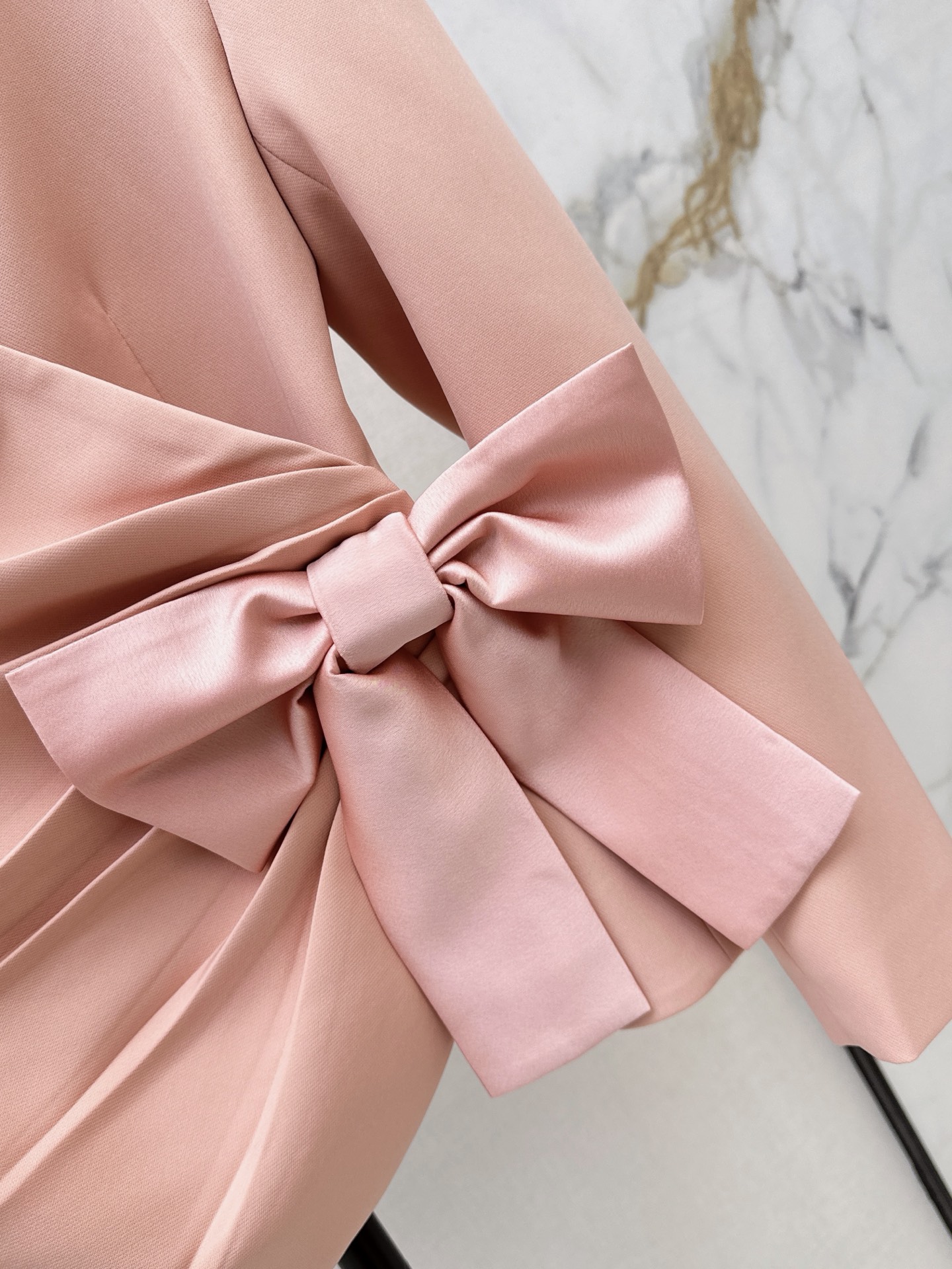 Valen 26fw V-Neck Wrap Bow-Waist Jacket