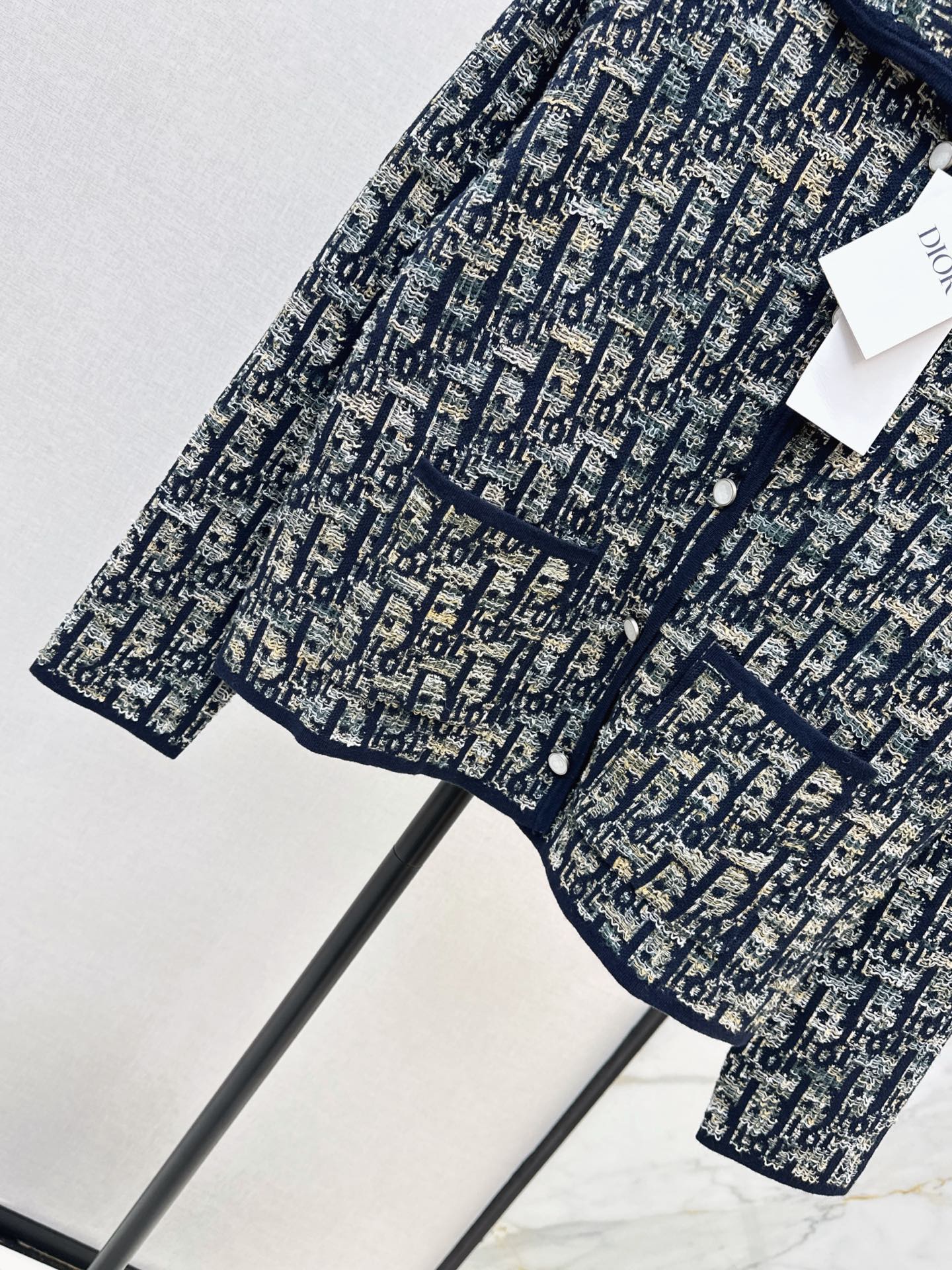 CD 26fw jacquard knit jacket