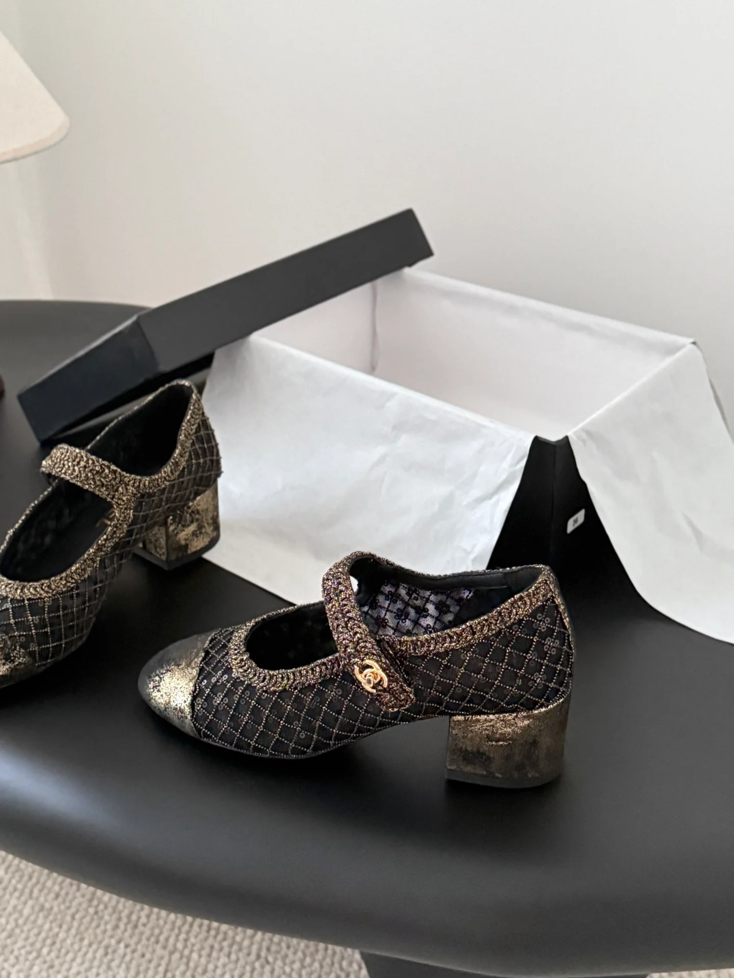 Chan 25fw mary jane flats