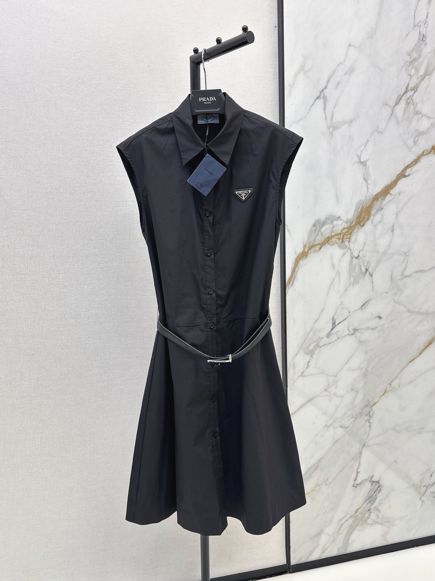 CD 26ss sleeveless polo dress