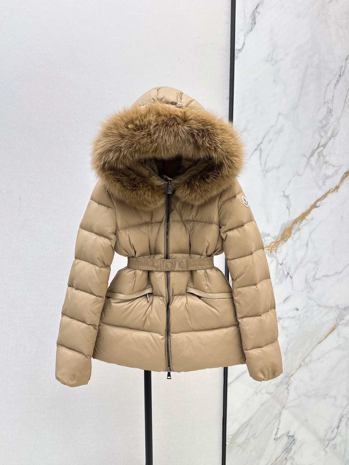 Monc 26fw hooded down jacket