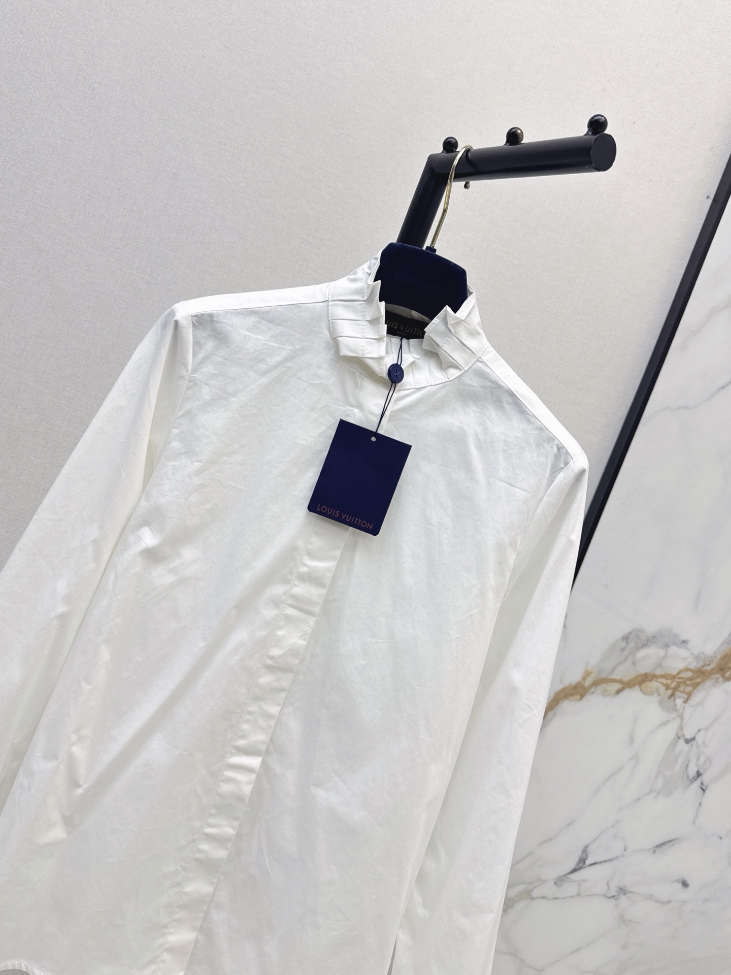 Loui 26fw stand collar shirt