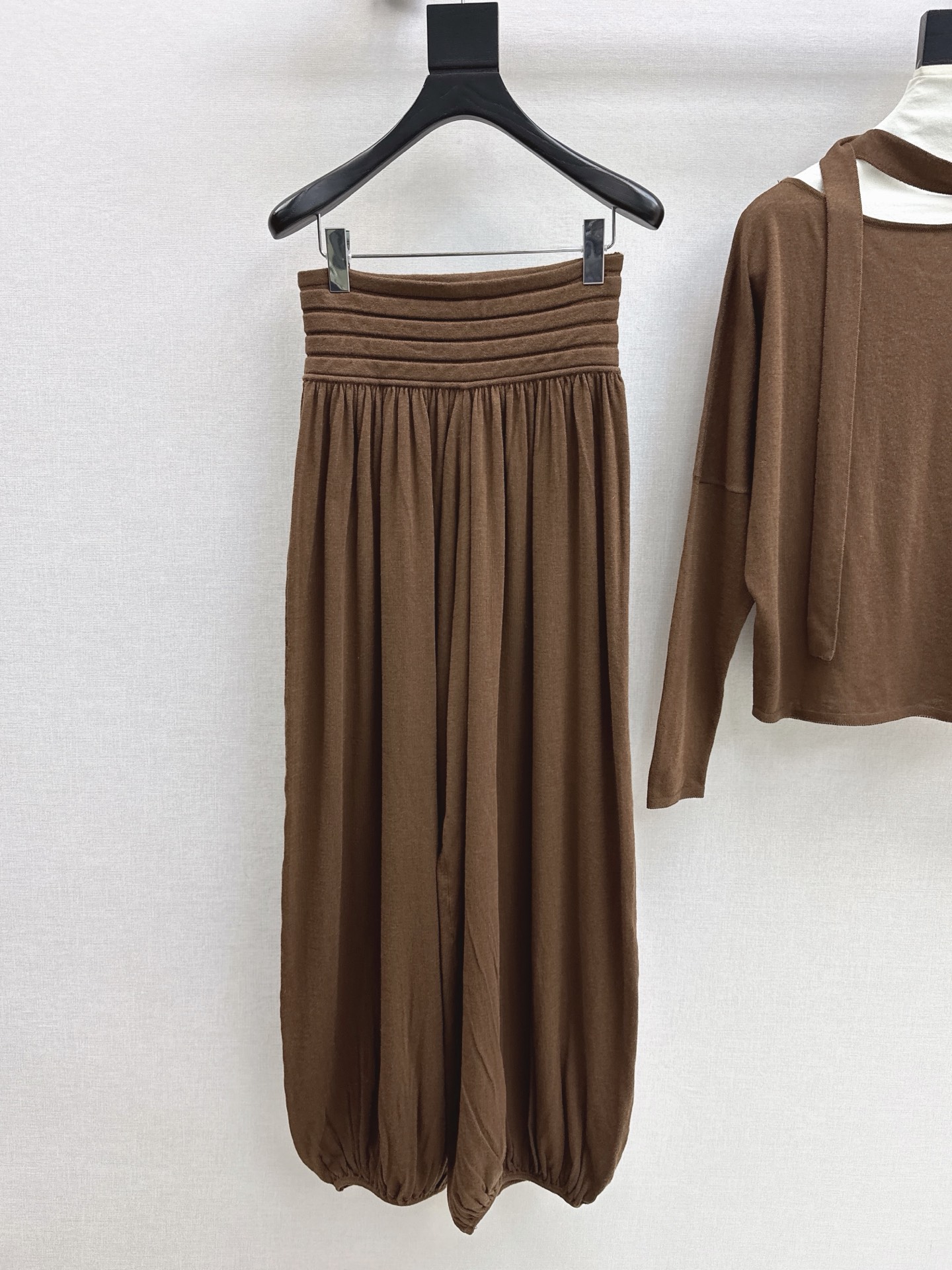 Row 26fw wool knitwear pants sets