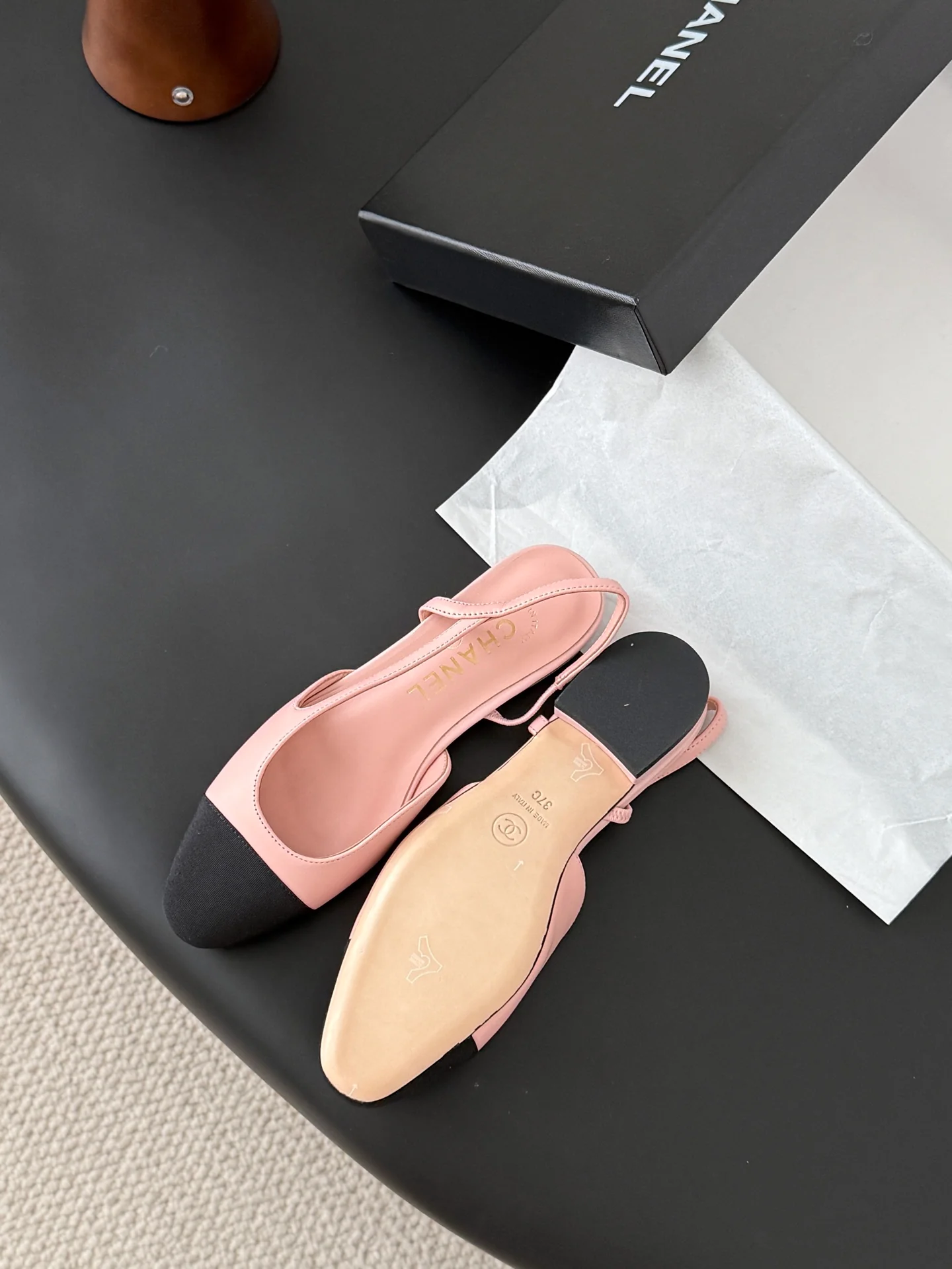 Chan 25fw slingback sandals