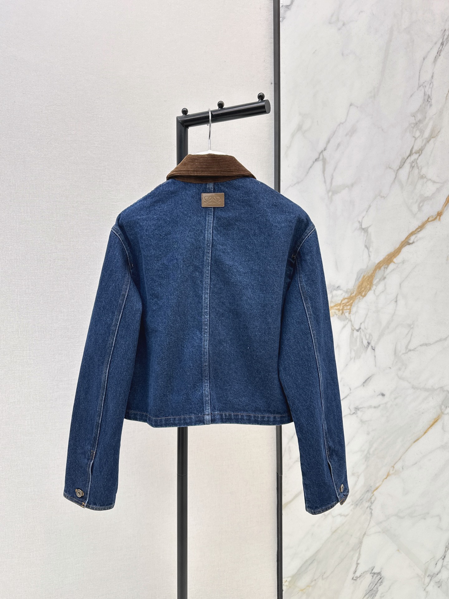 Loe 26fw zipper denim jacket