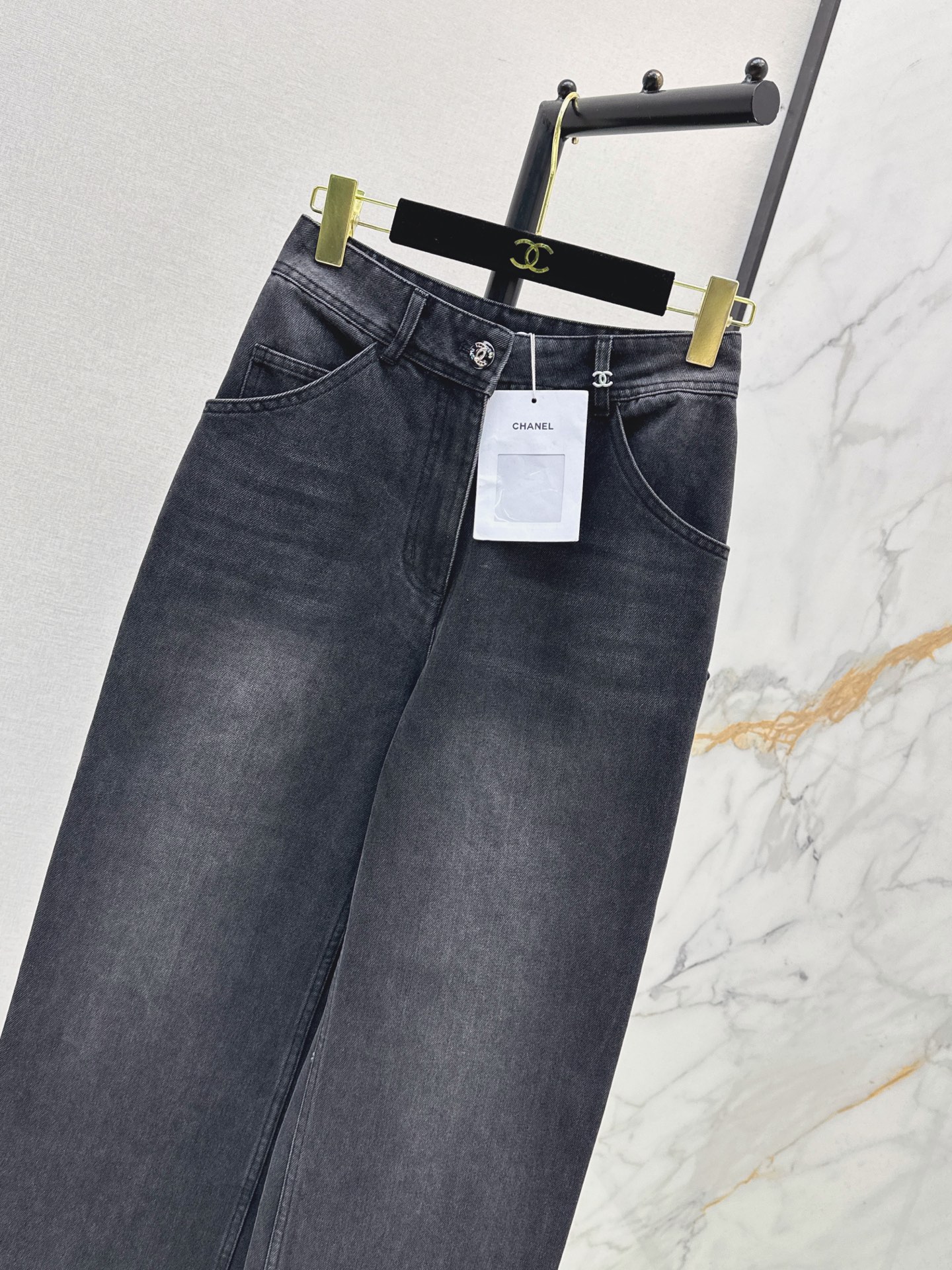 Chan 26fw straight-leg jeans