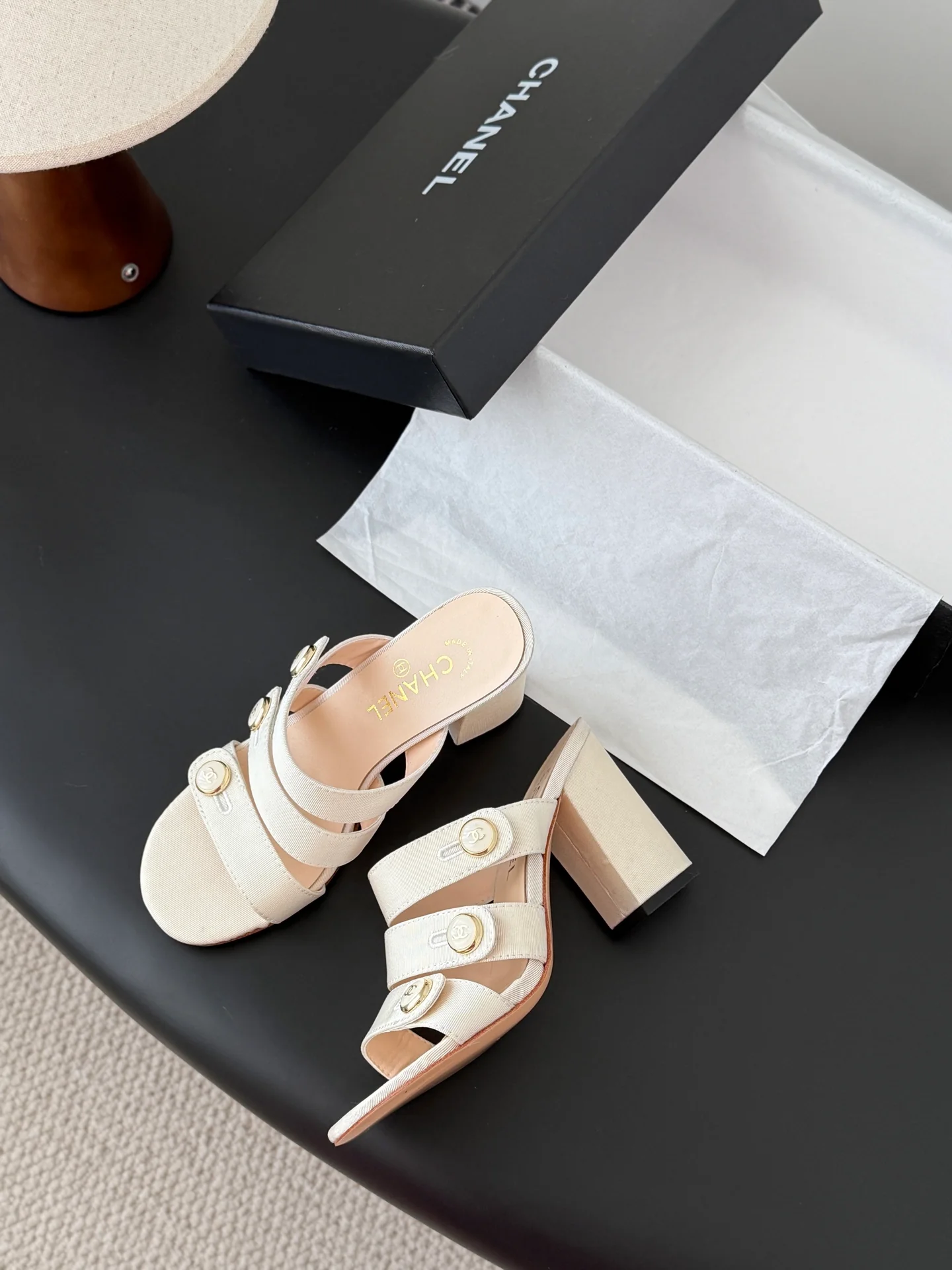 Chan 26ss high*heel sandals