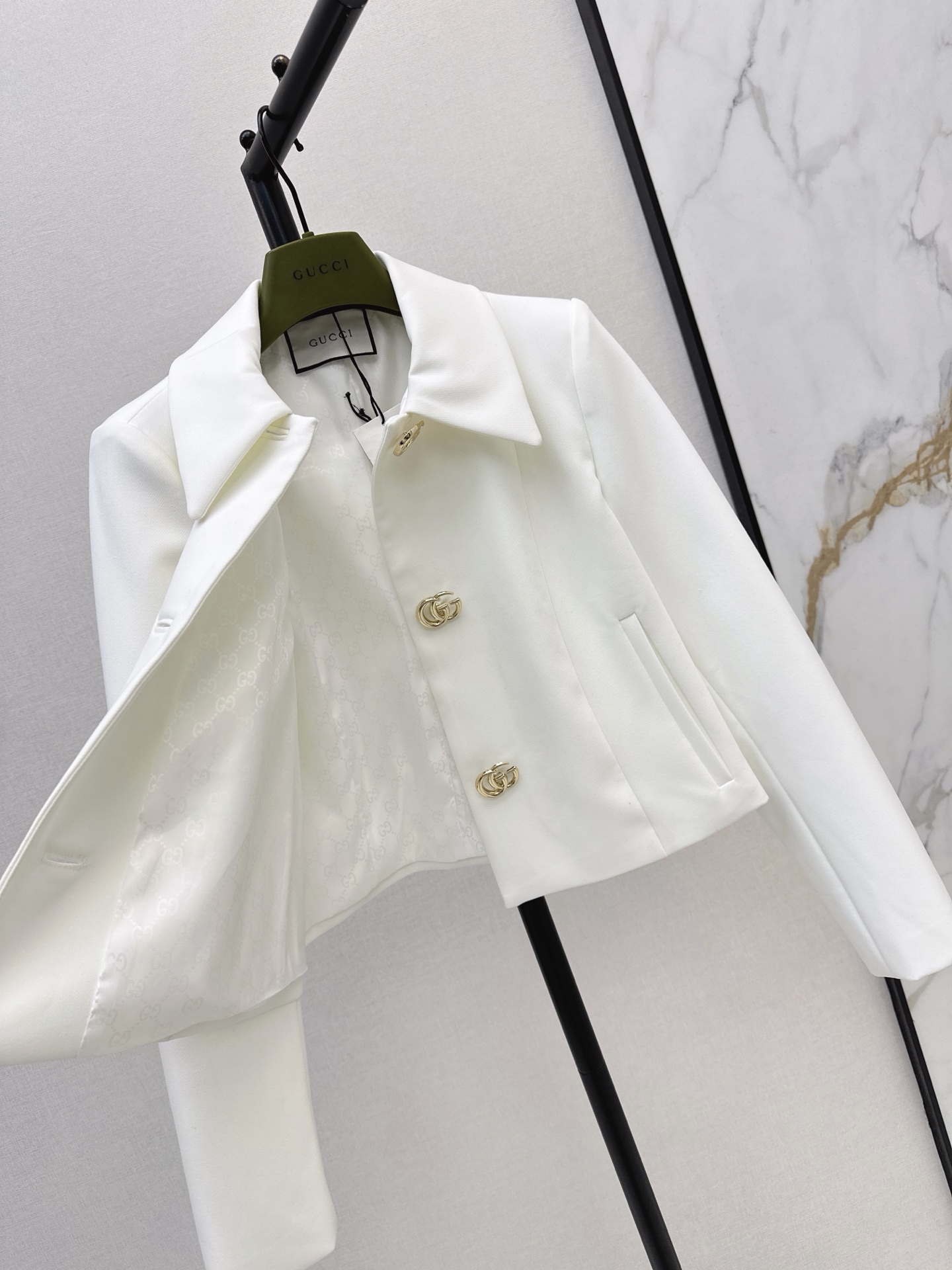 Guc 26fw cropped jacket