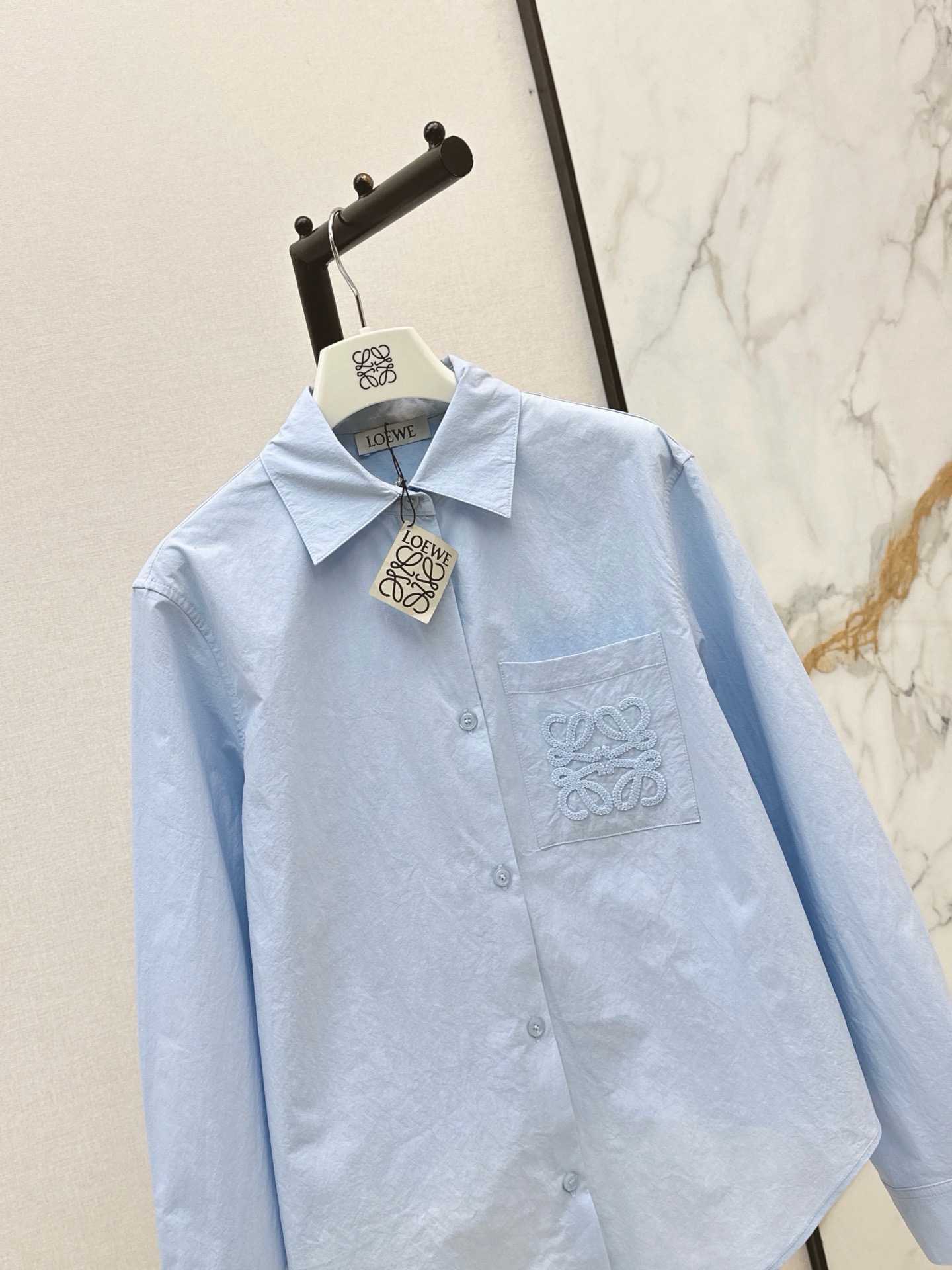 Loe 26ss embroidery shirt
