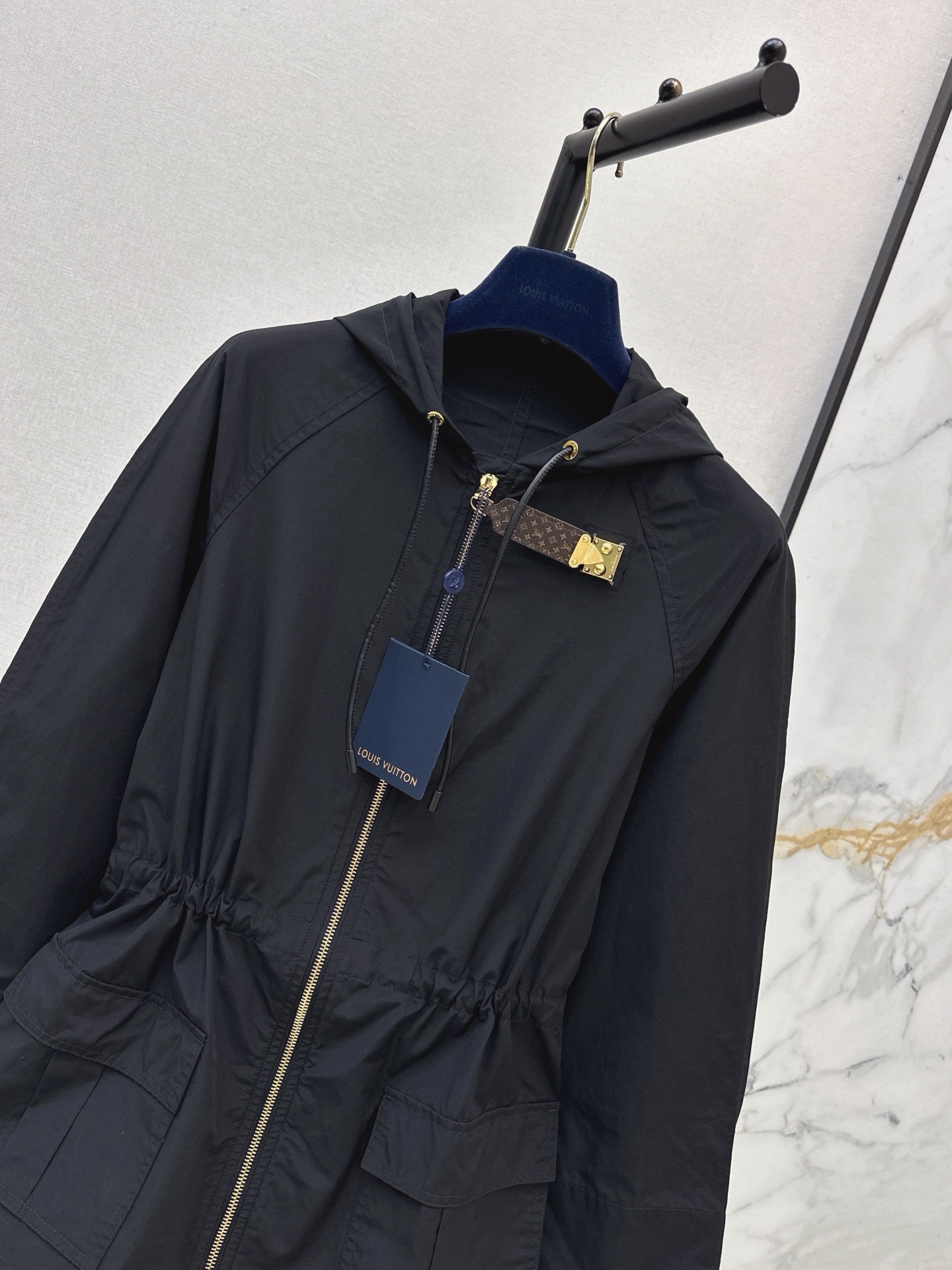 Loui 26fw hooded trench coats