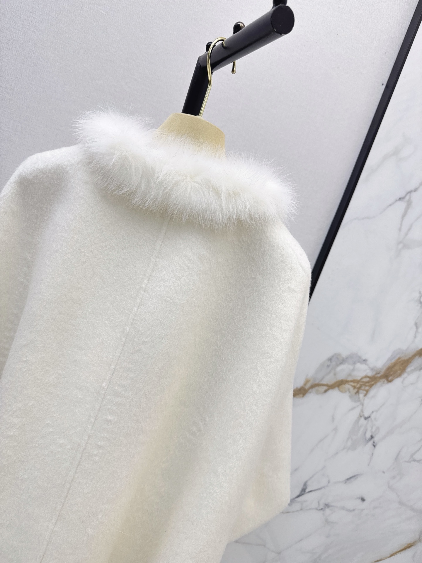 Miu 26fw woolen cape jacket