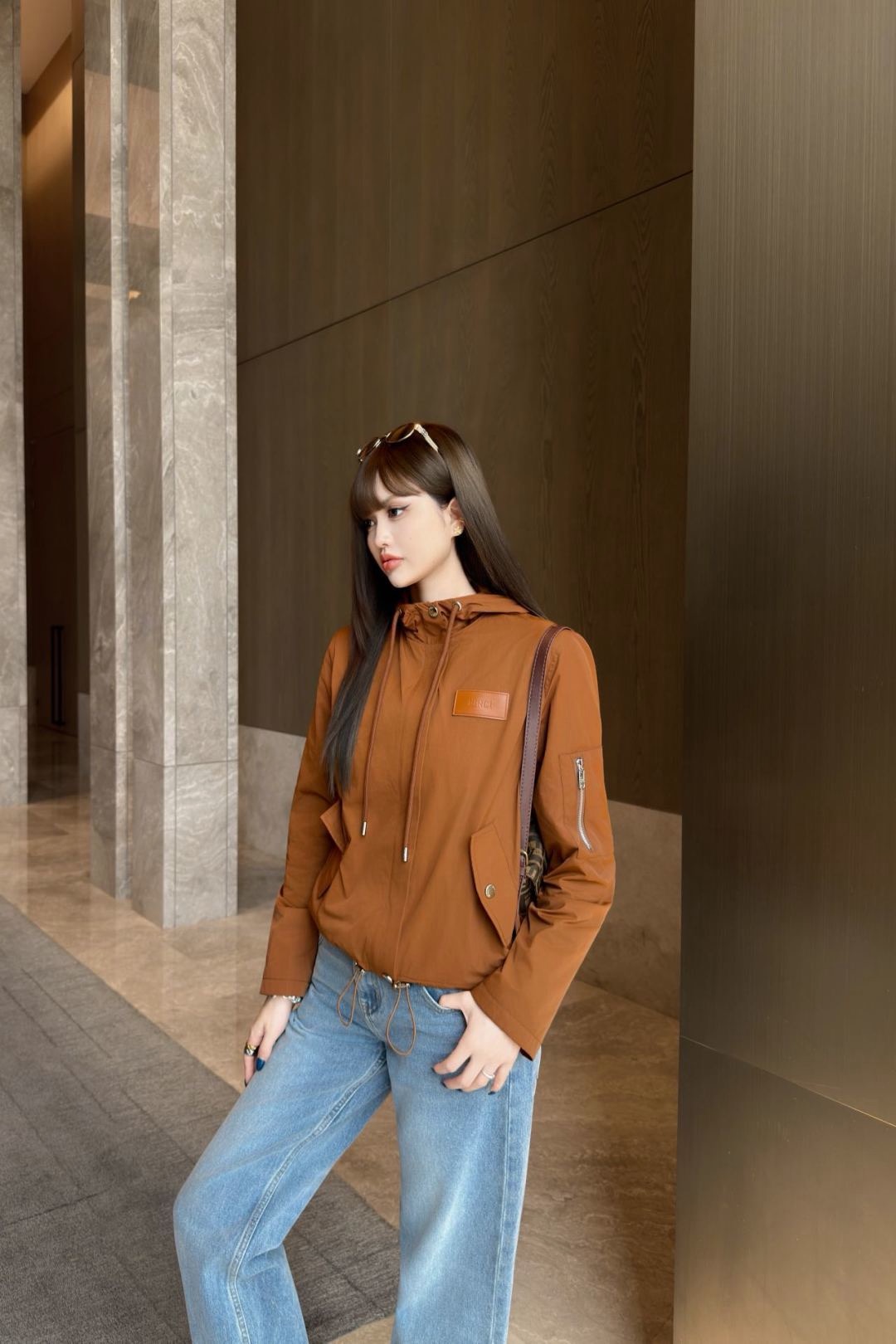 Fen 26fw hooded jacket