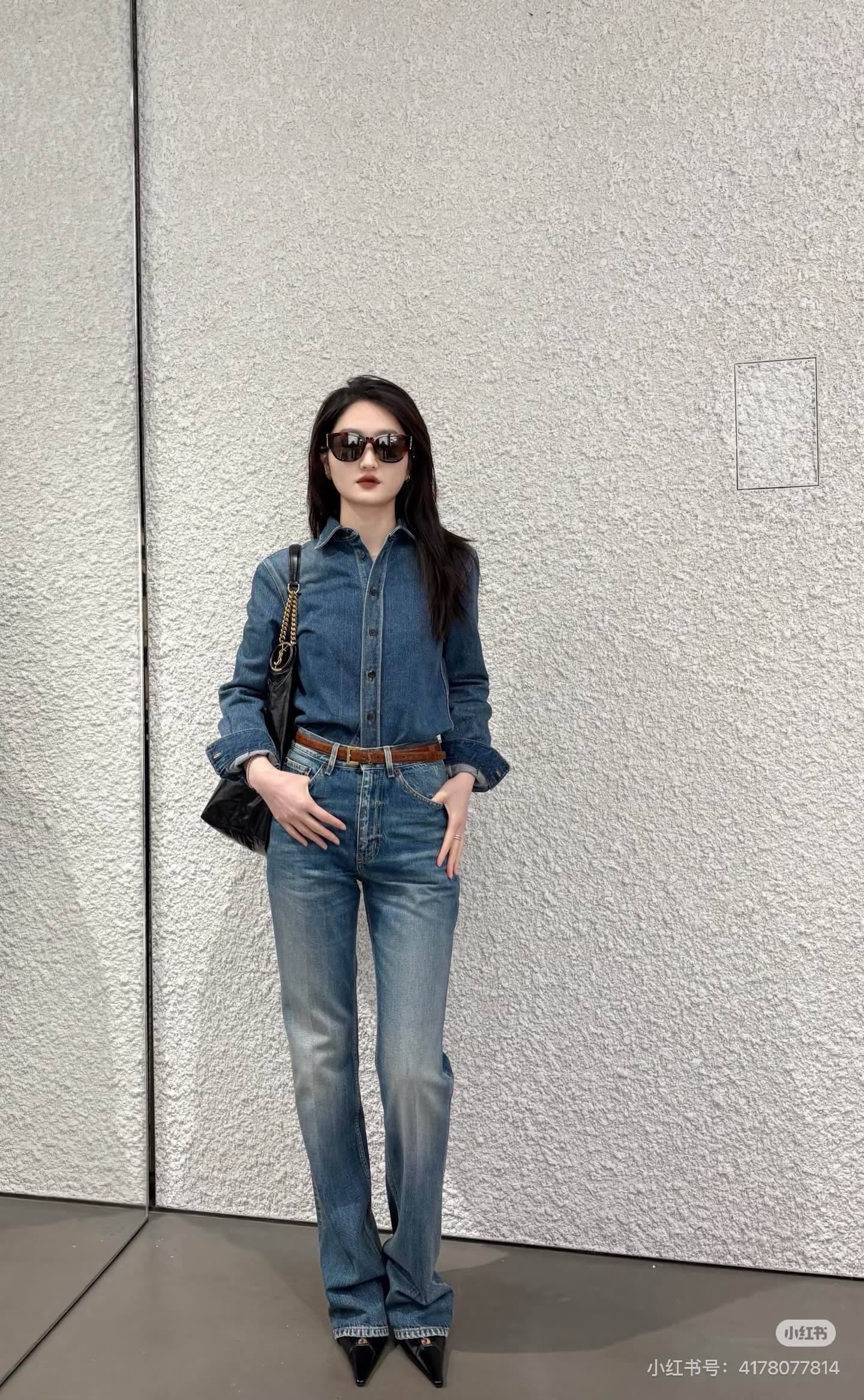 Sain 26fw denim shirt jacket