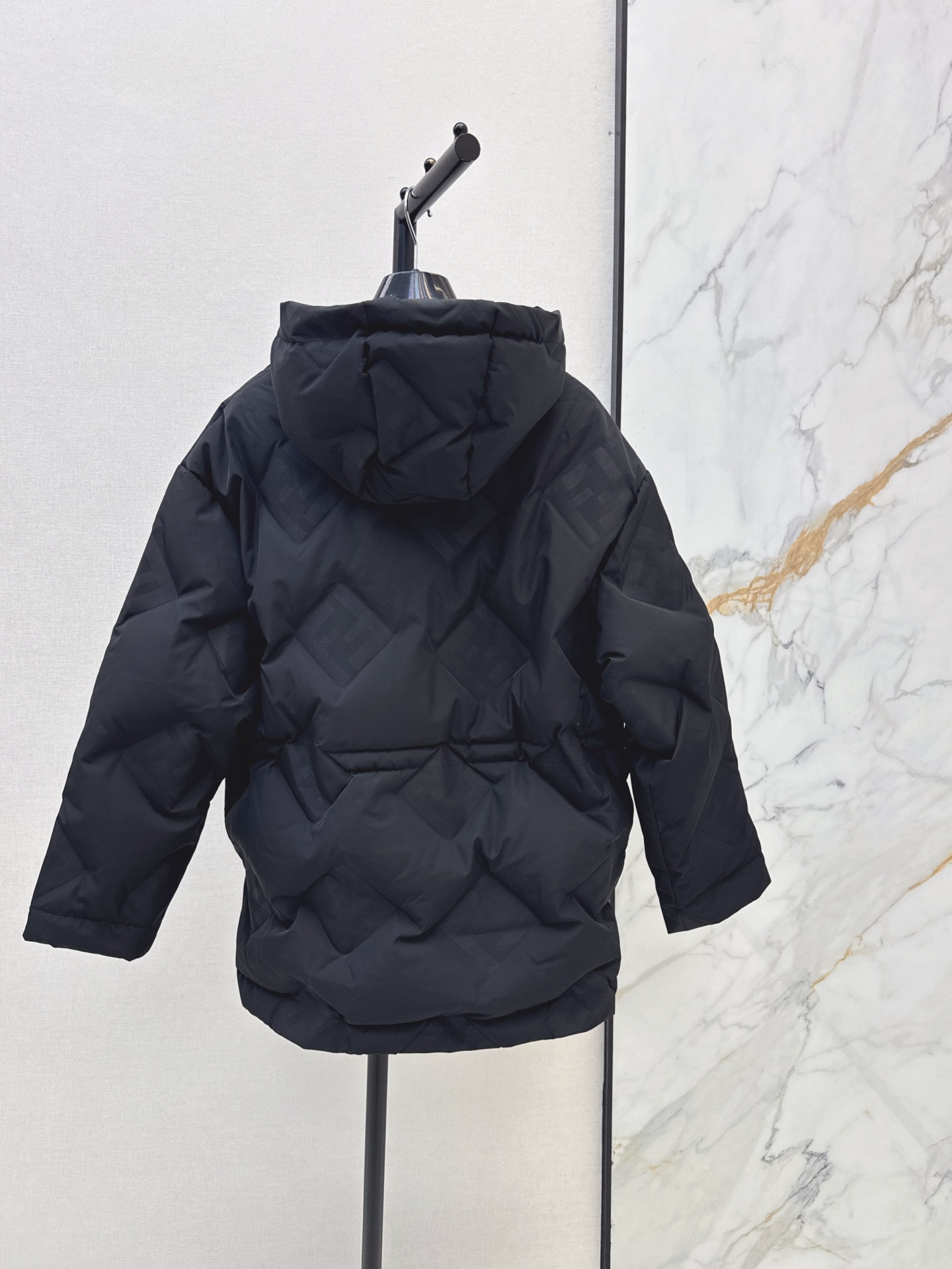 Fen 26fw hooded down jacket