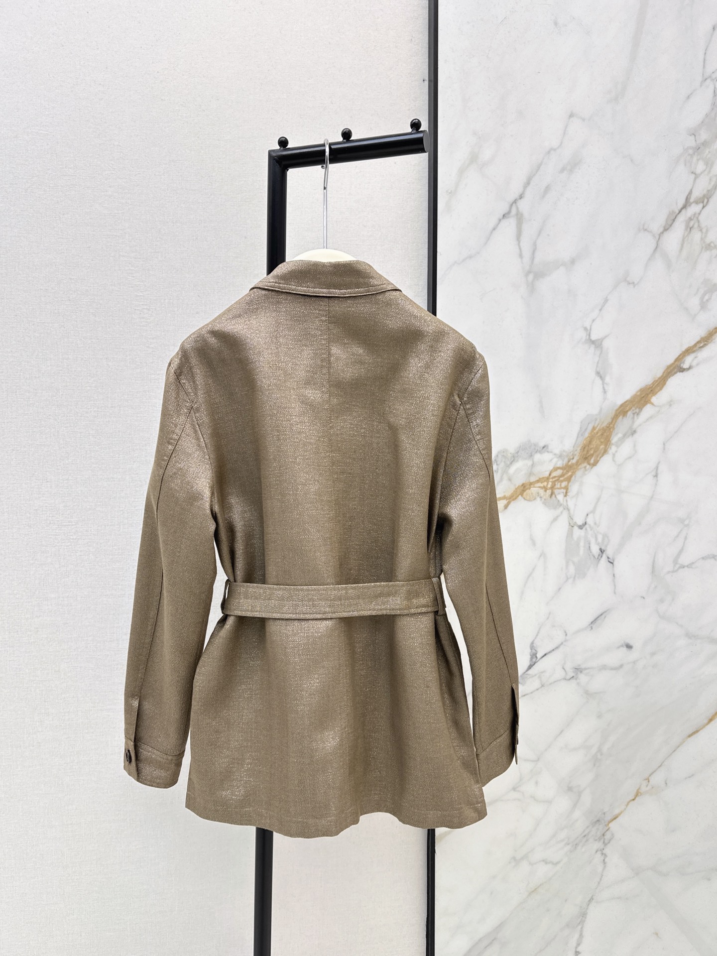 Brun 26fw belted jacket