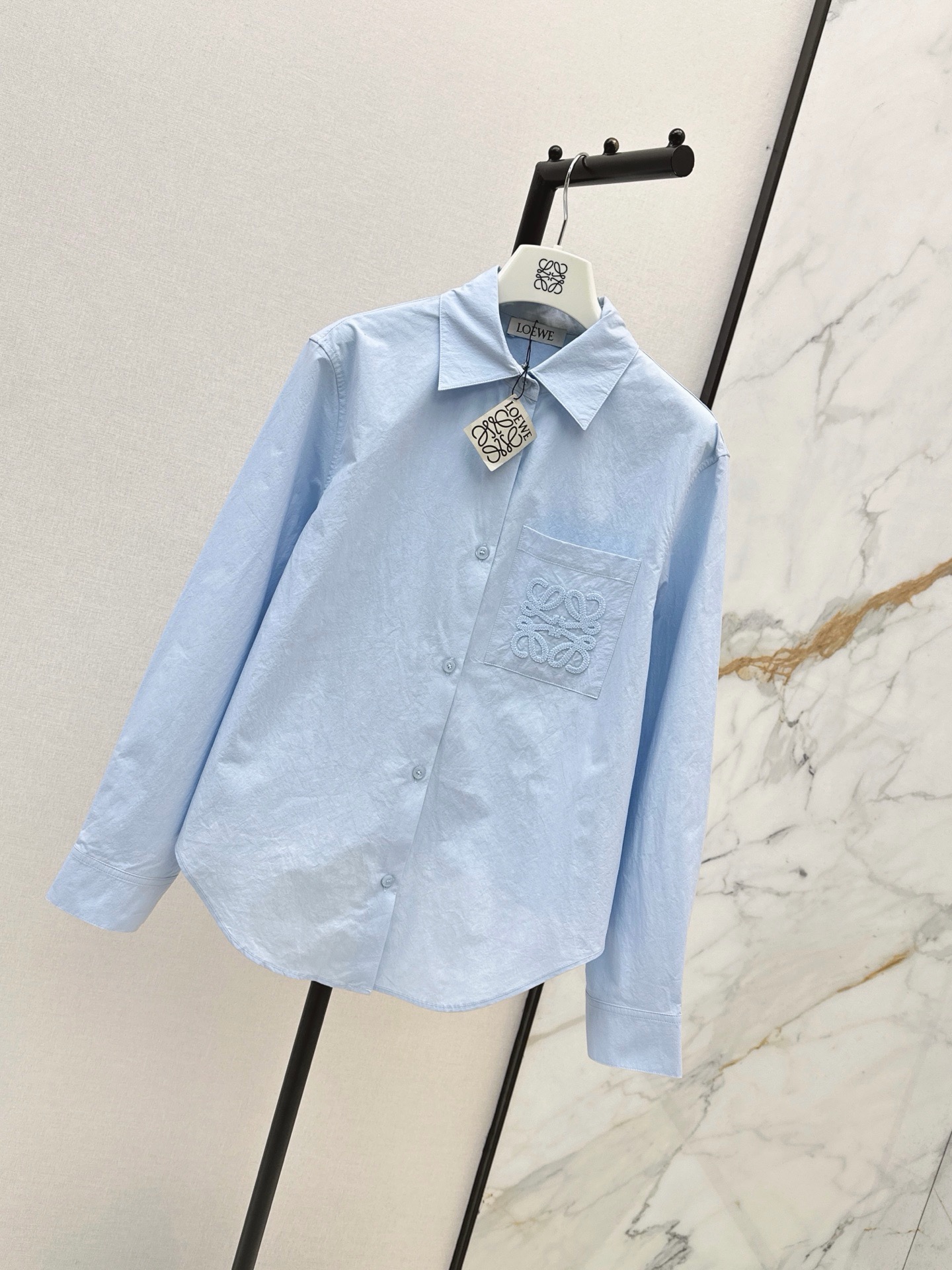 Loe 26ss embroidery shirt