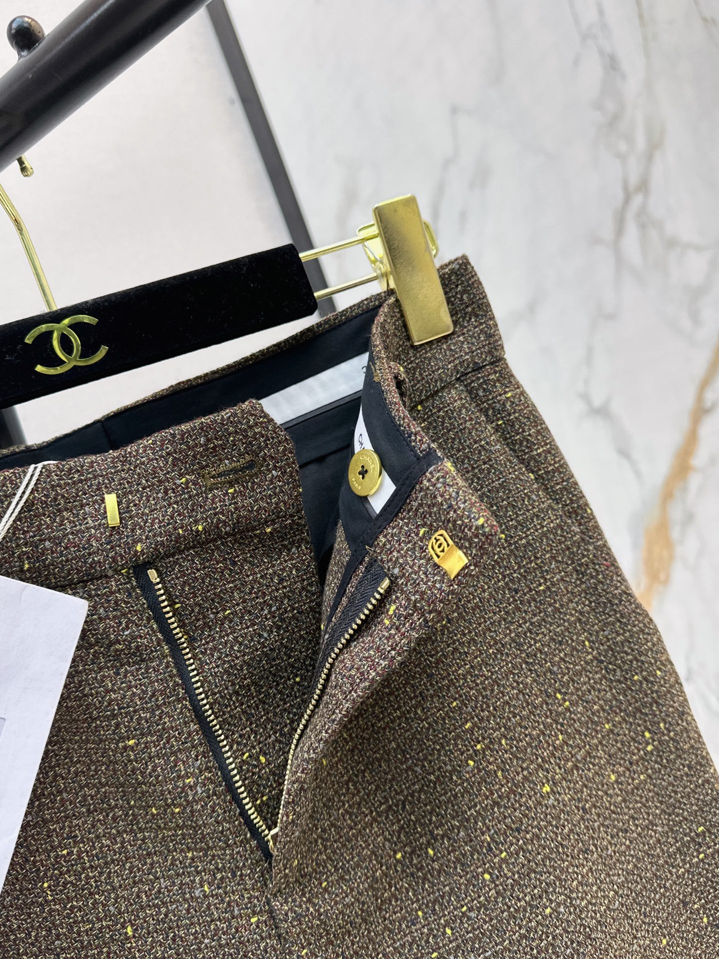 Chan 26fw woven suit pants