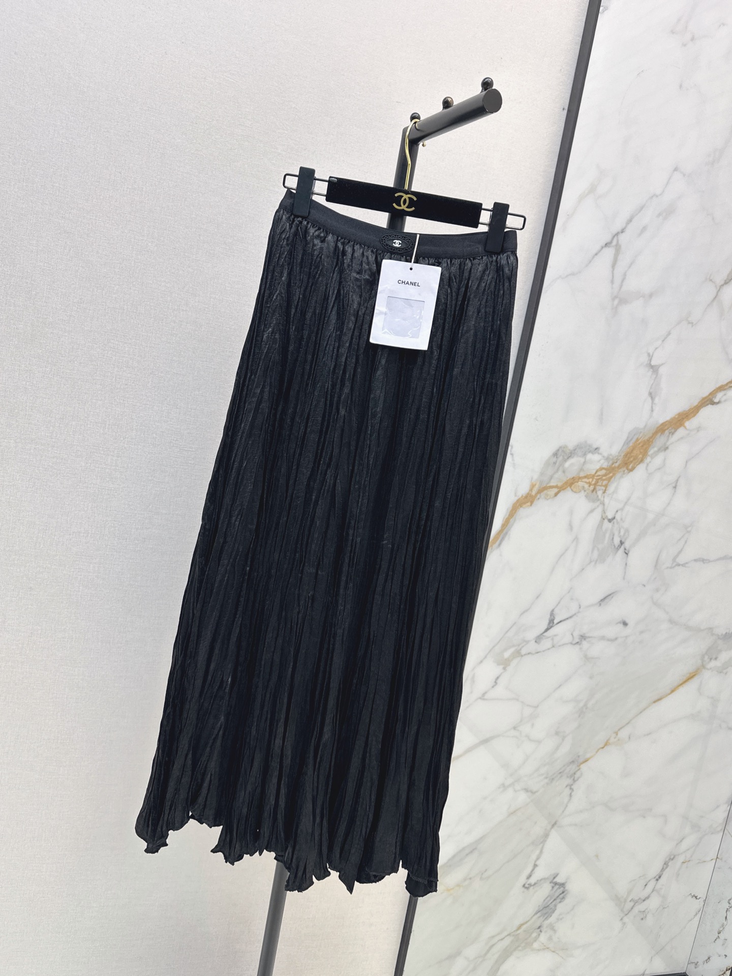 Chan 26fw pleated skirt