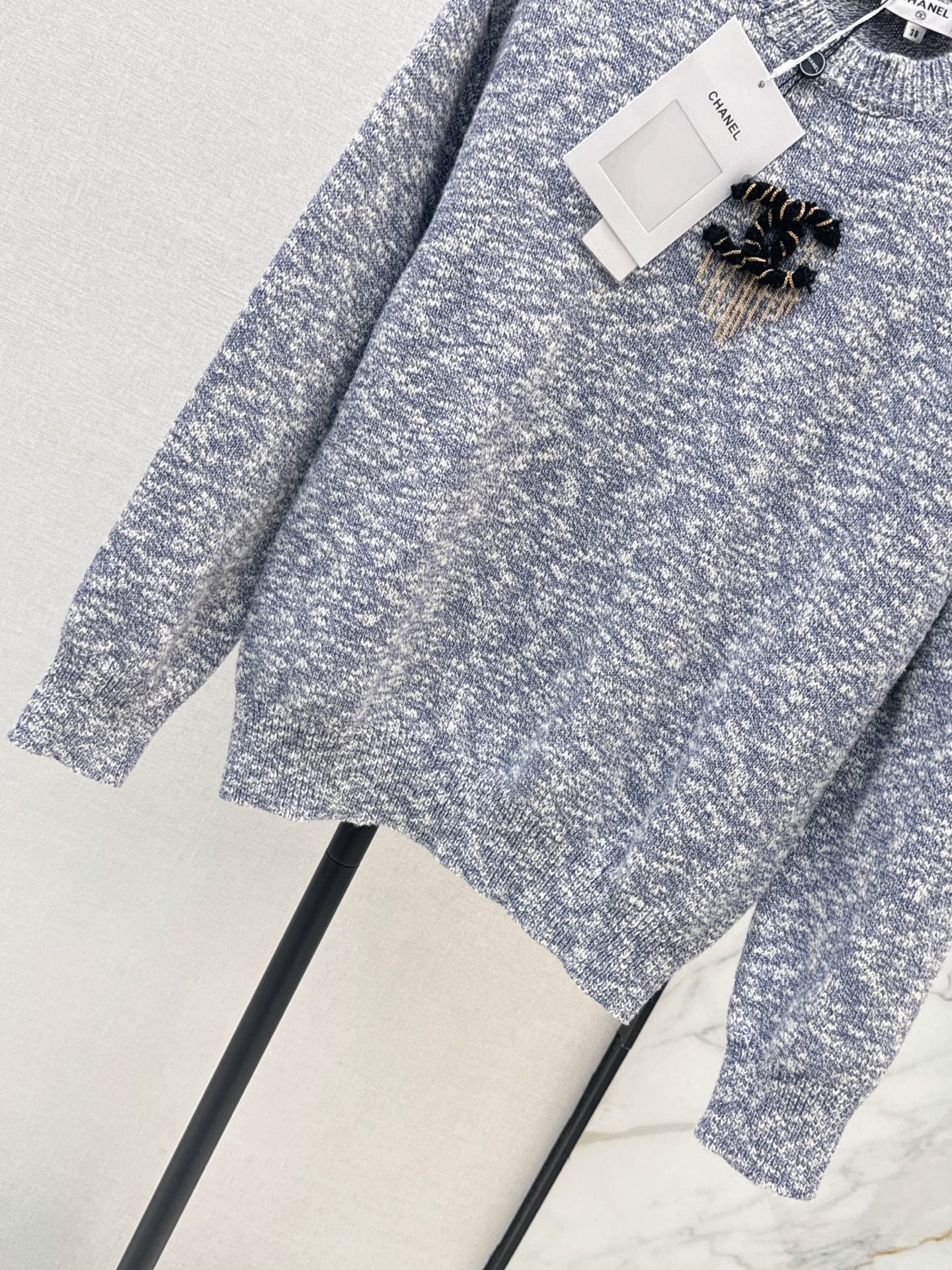 Chan 26fw embroidery sweater