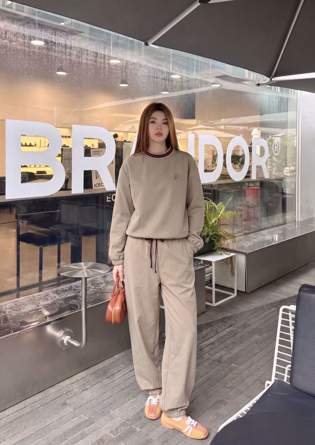 Guc 26fw casual sweatshirt pants sets