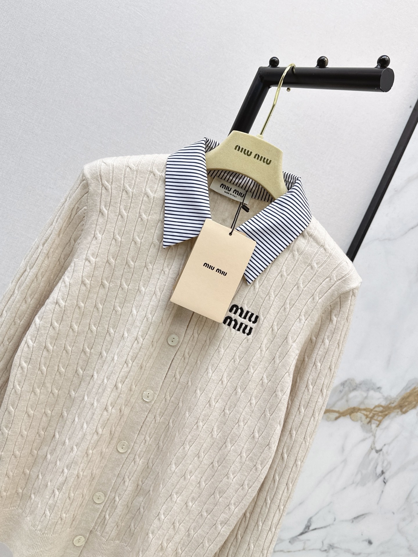 Miu 26fw knit sweater