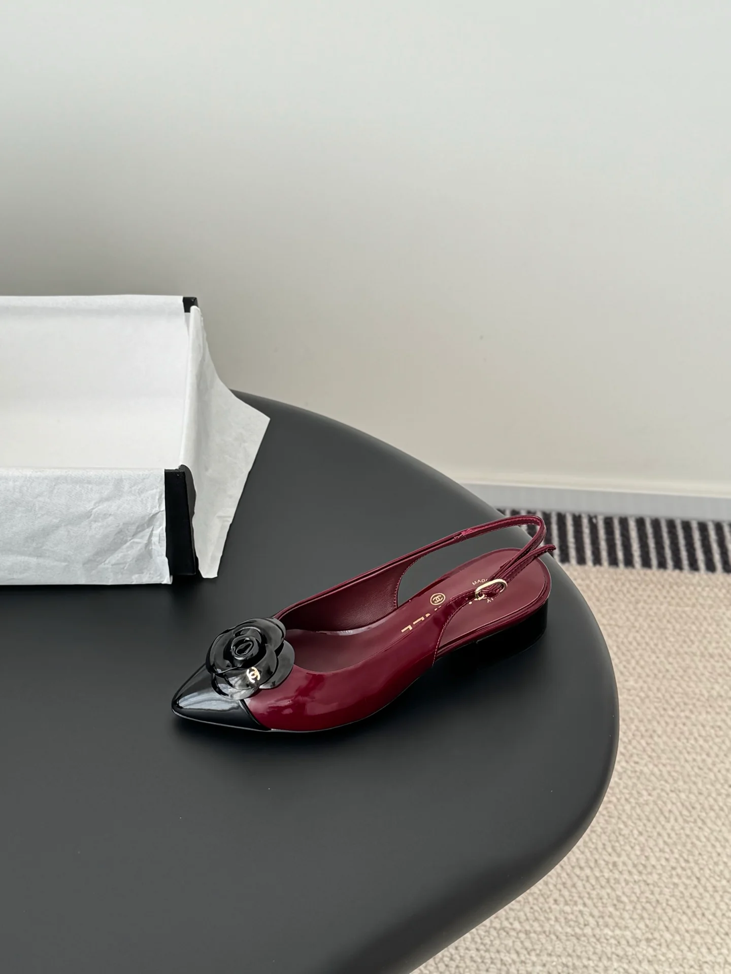 Chan 26ss slingback flats