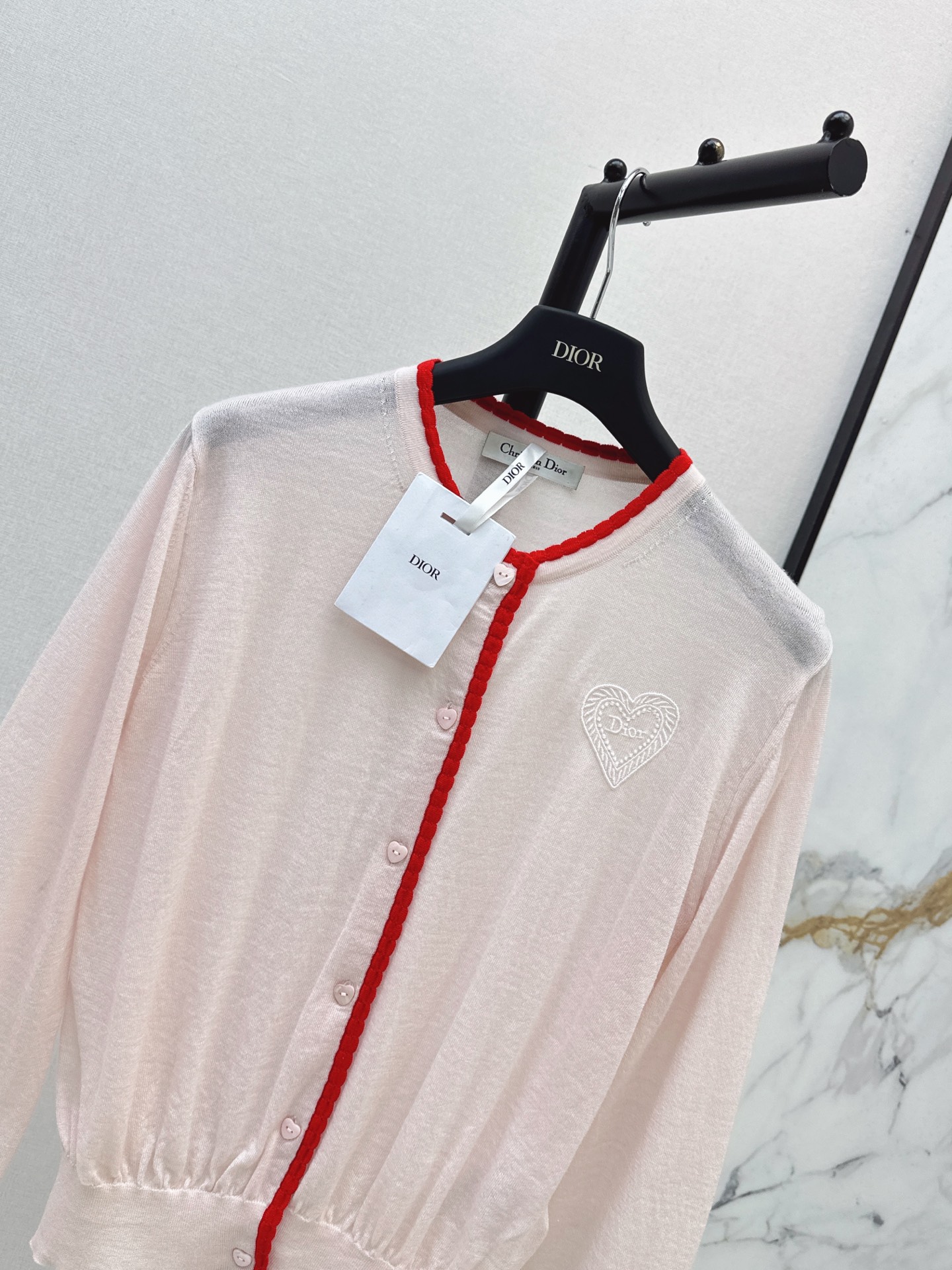 CD 26fw embroidery knit cardigan