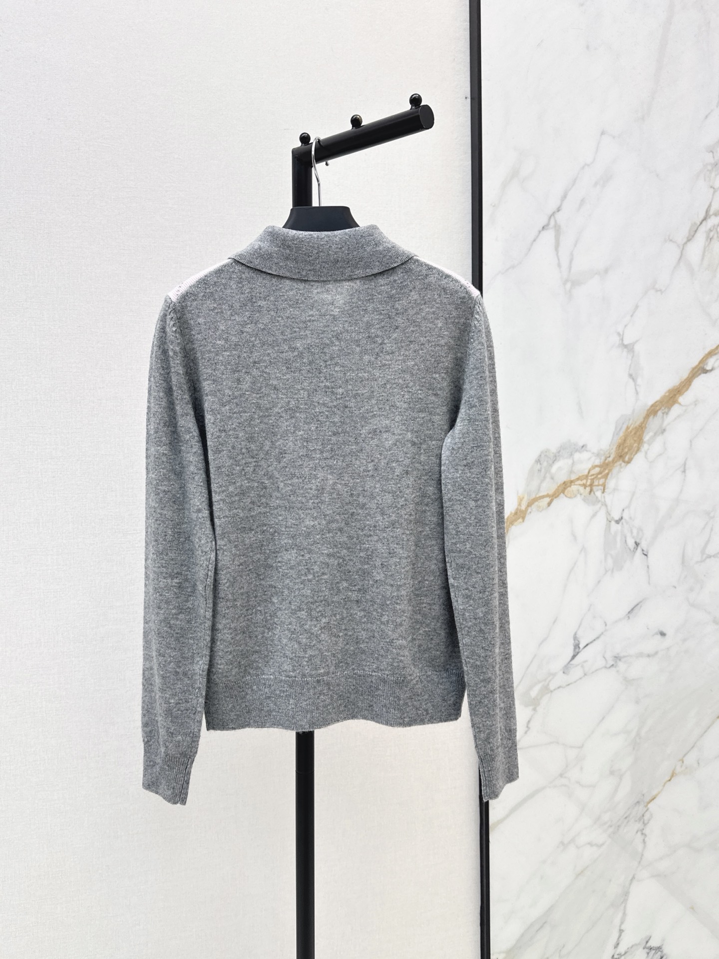 Pra 26fw cashmere polo knitwear