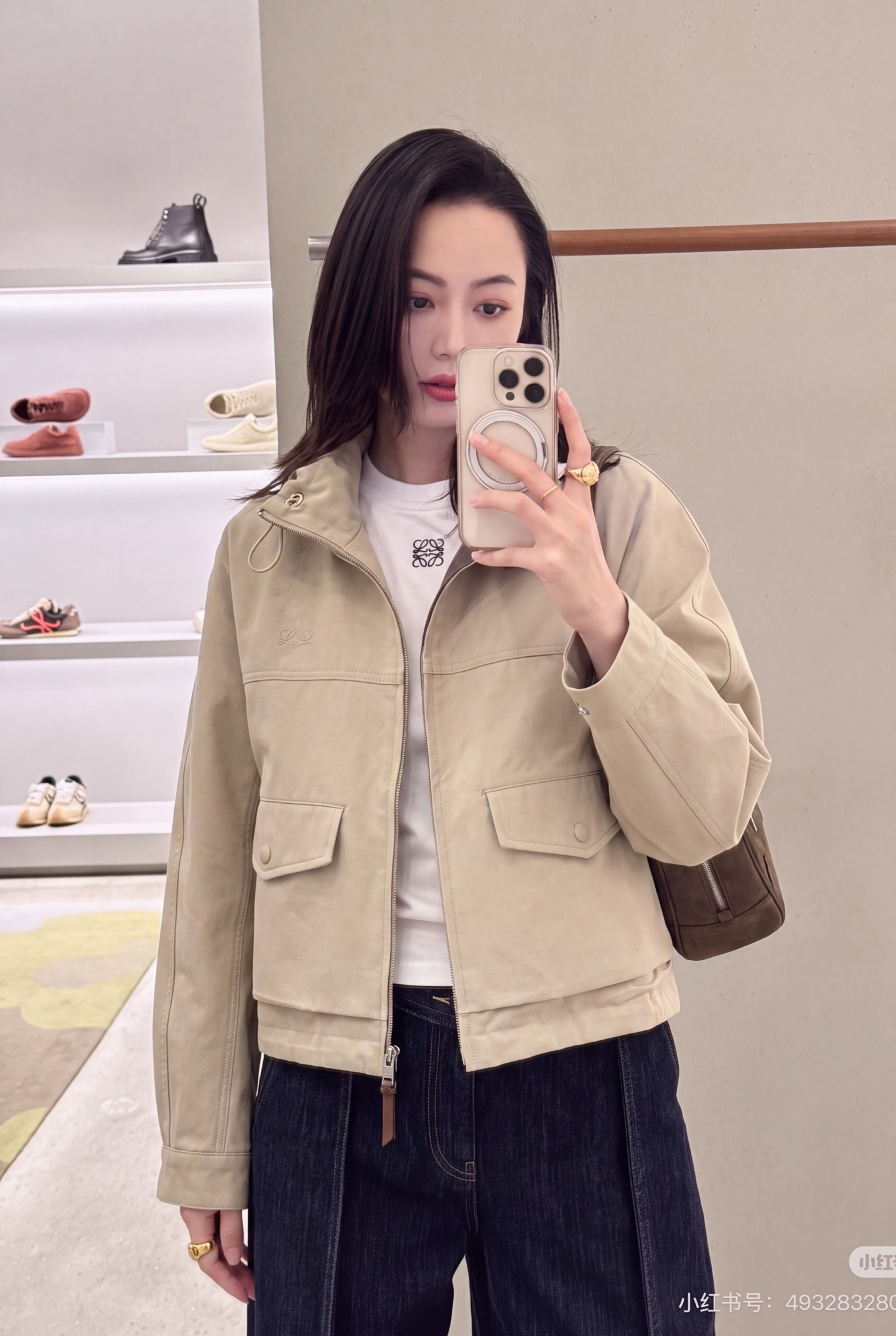 Loe 26fw zipper jacket