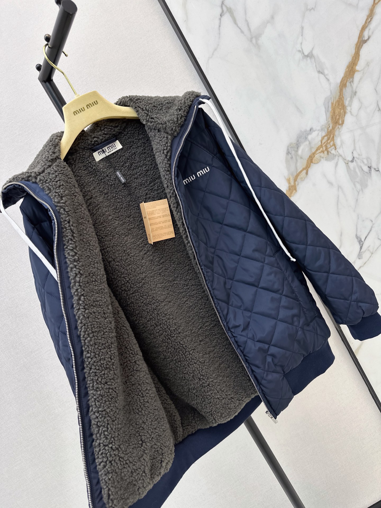 Miu 26fw padded jacket