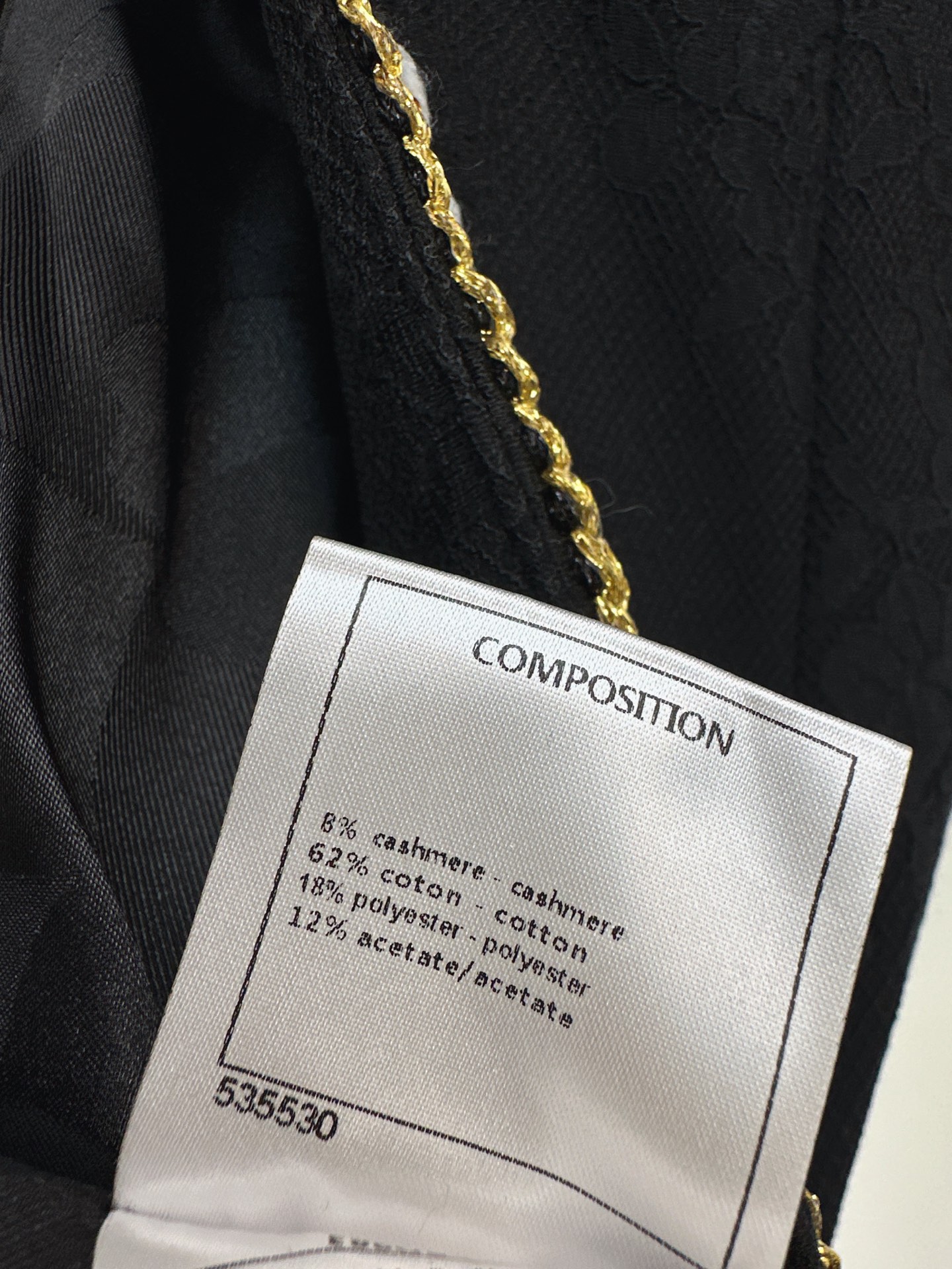 Chan 26fw lace trim overcoats