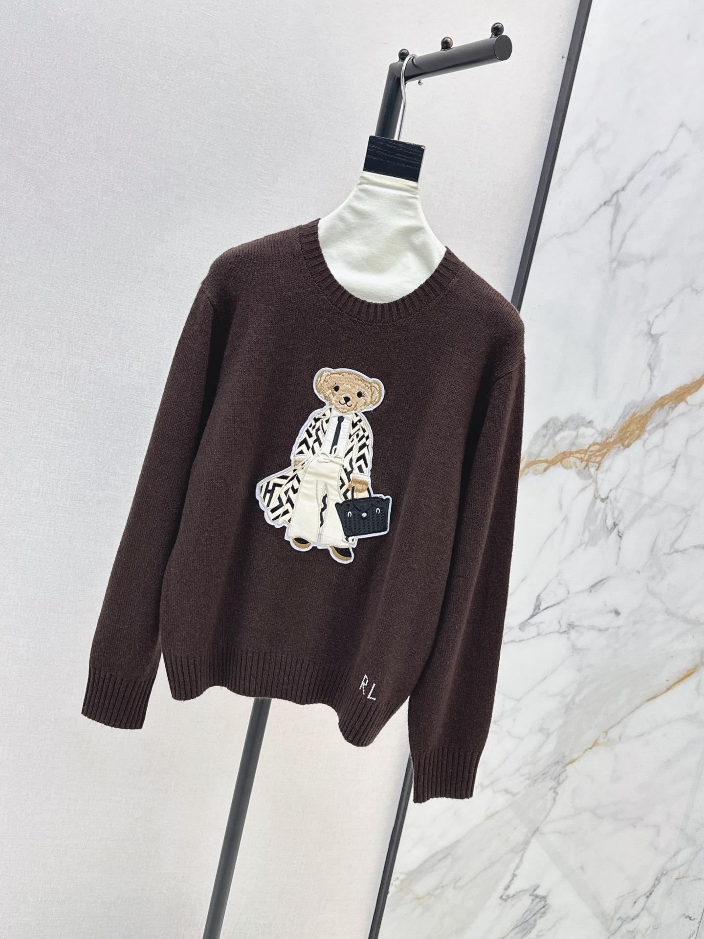 Ralp 26fw embroidery sweater