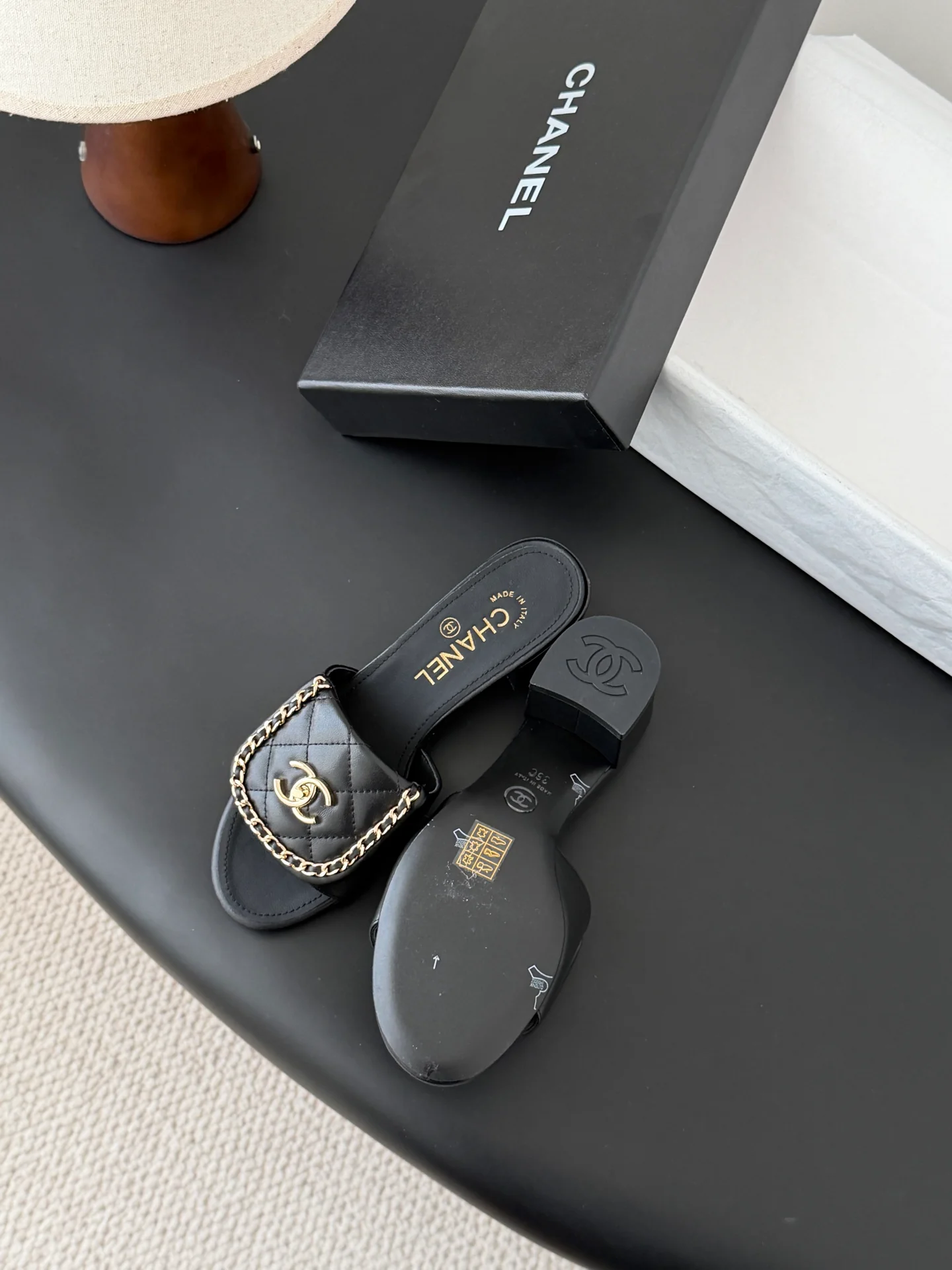 Chan 26ss chunky sandals