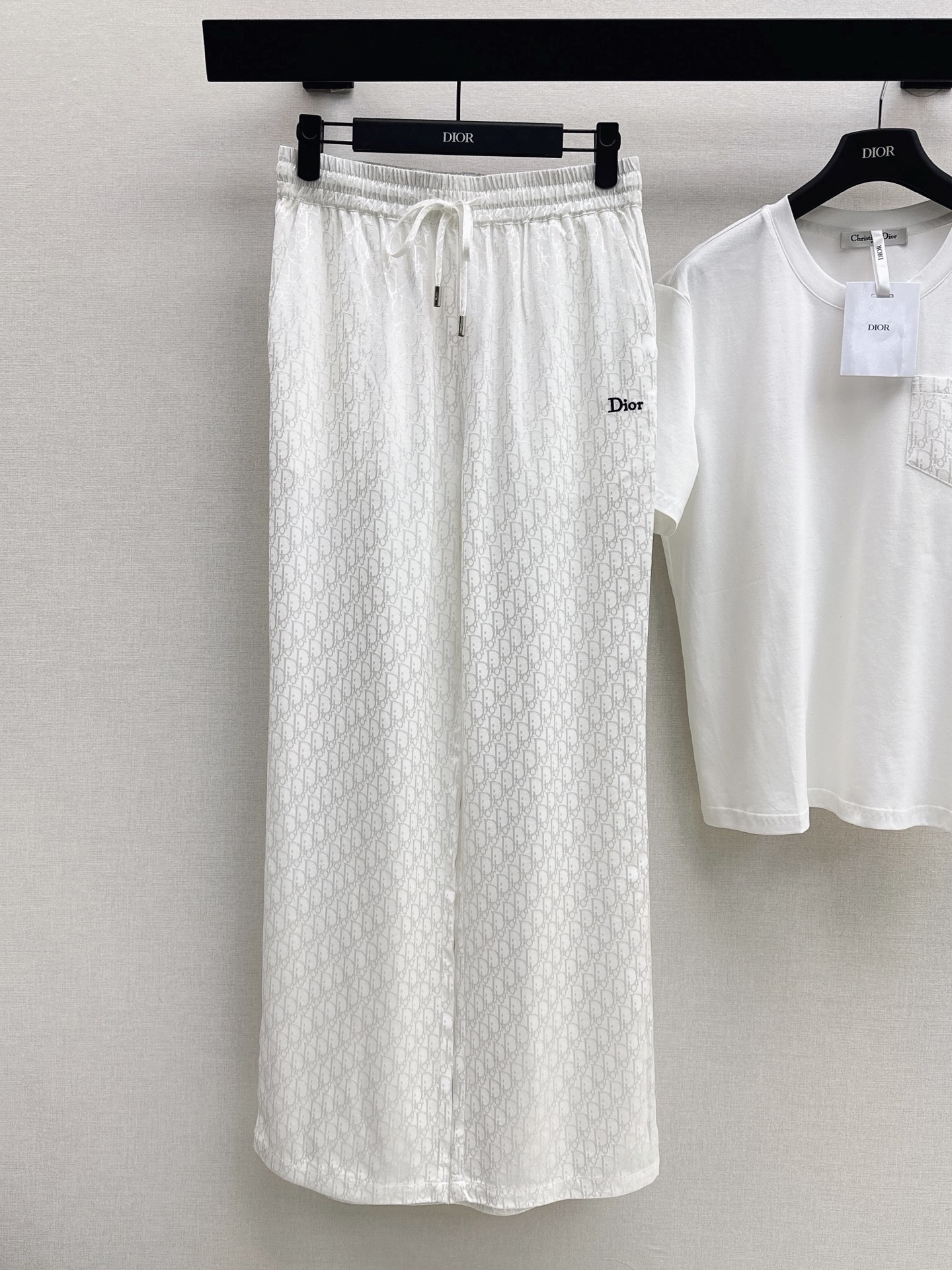 CD 26ss t-shirt wide leg pants set