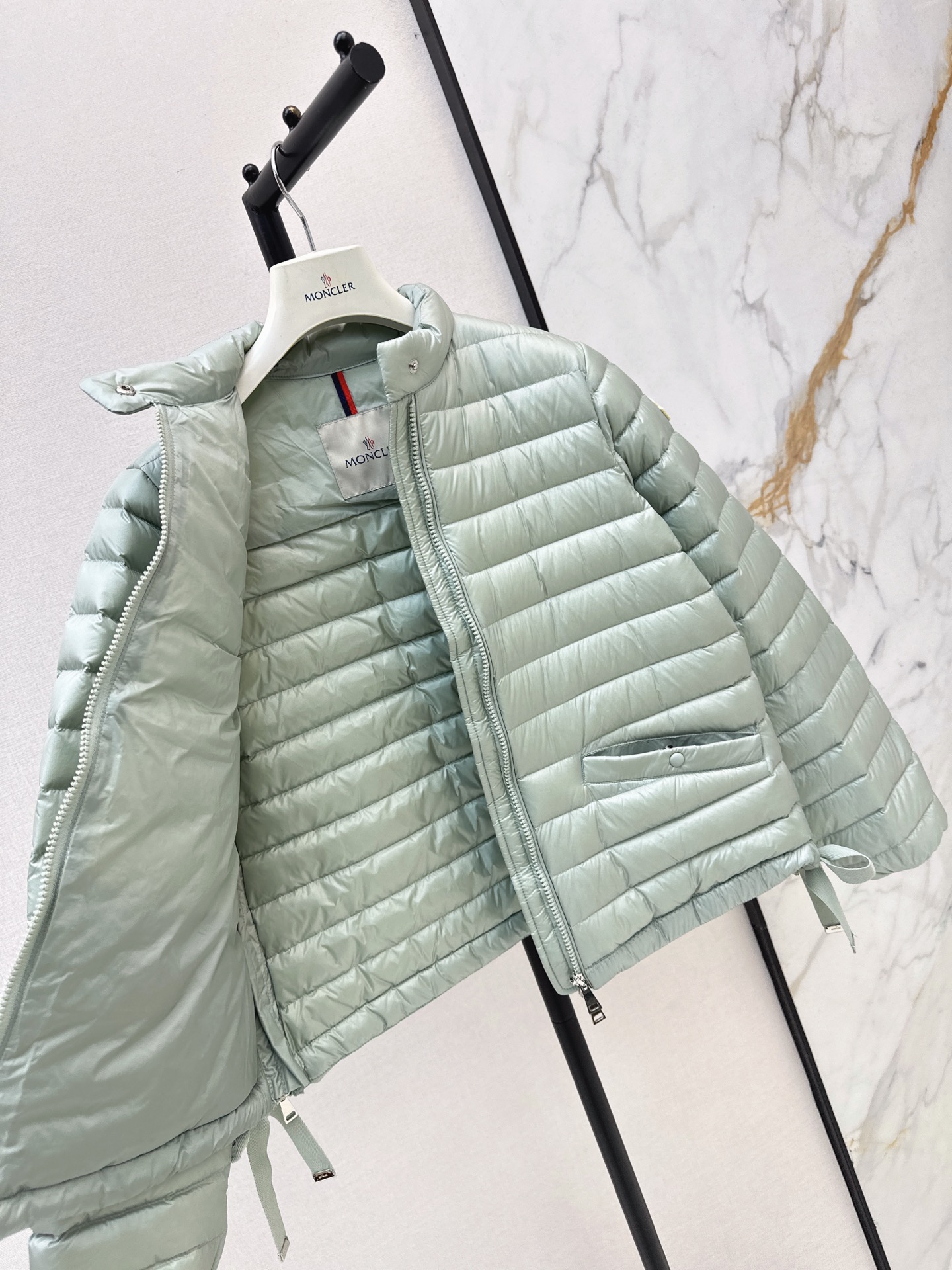 Monc 26fw zipper down jacket