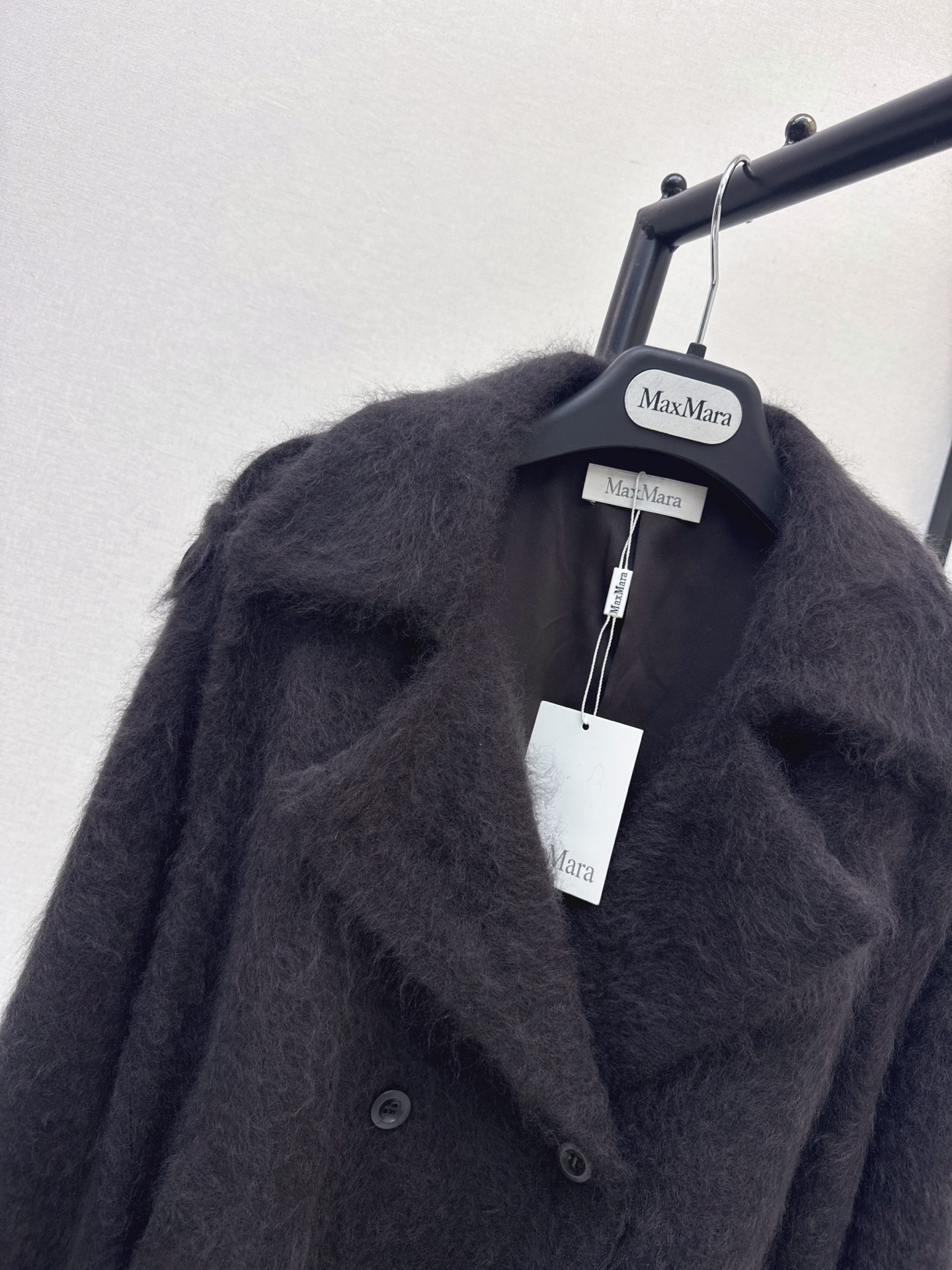 Max 26fw belted woolen jacket
