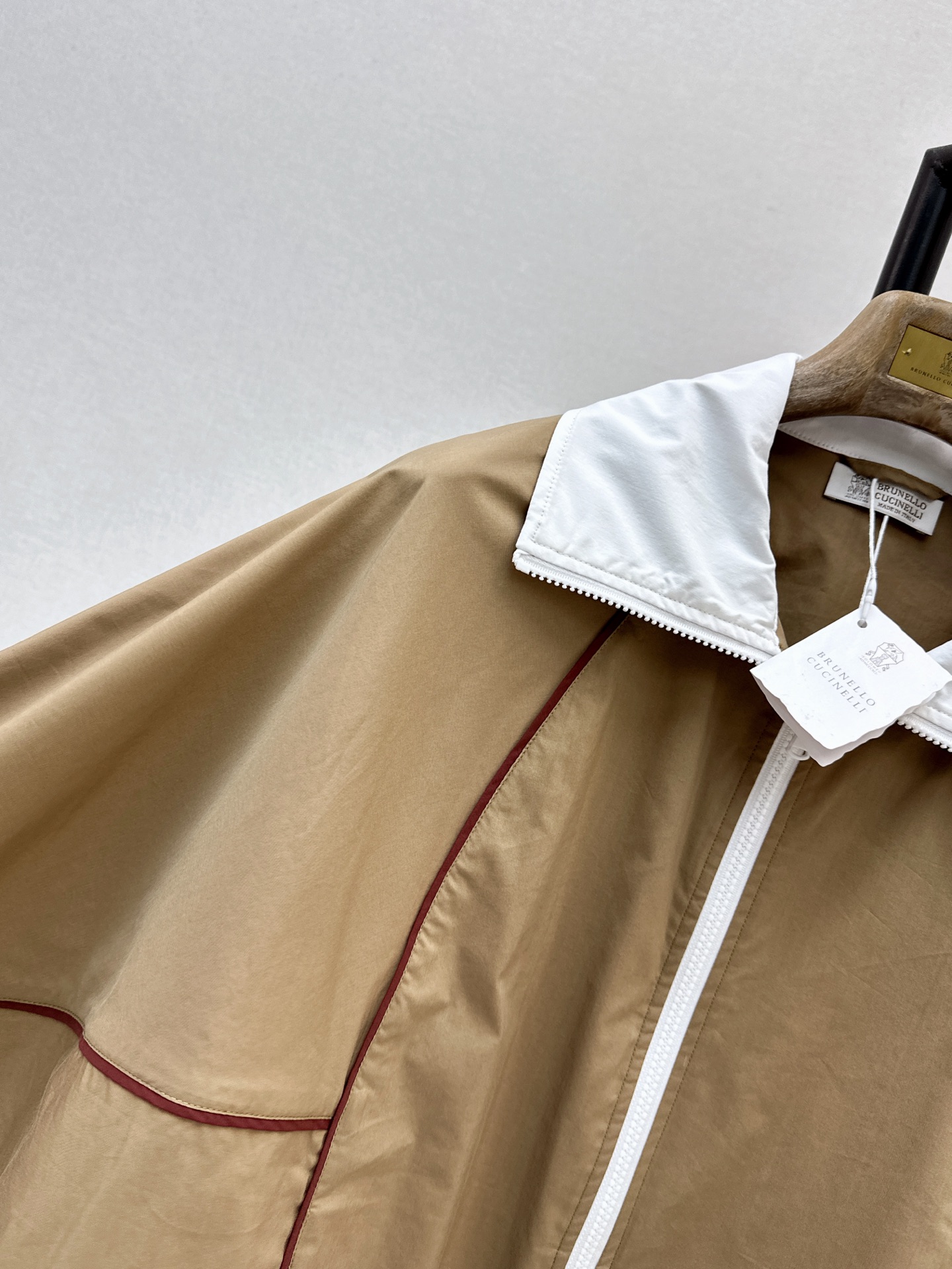 Brun 26ss zipper jacket
