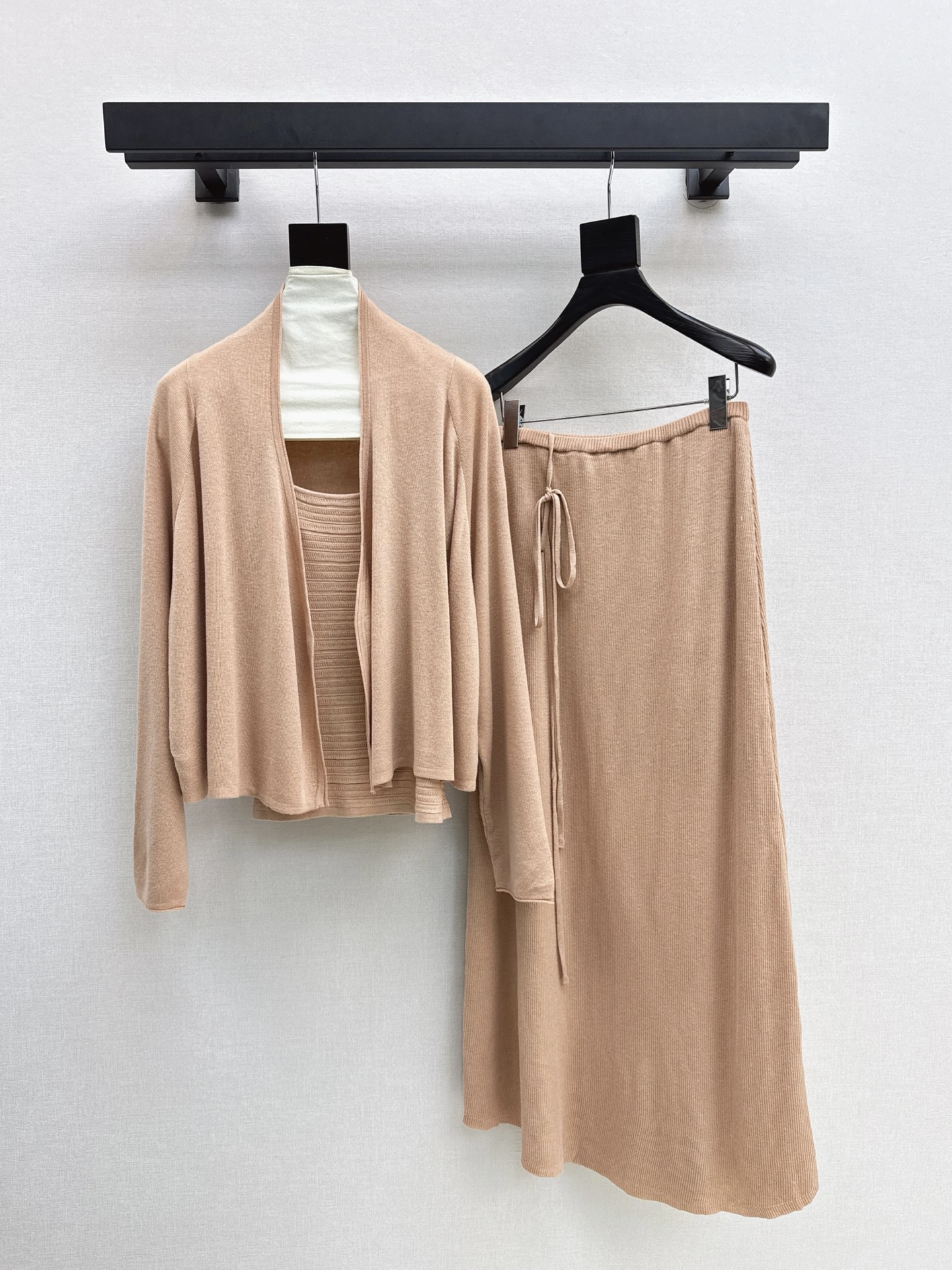 Ralp 26fw knit vest cardigan skirt sets