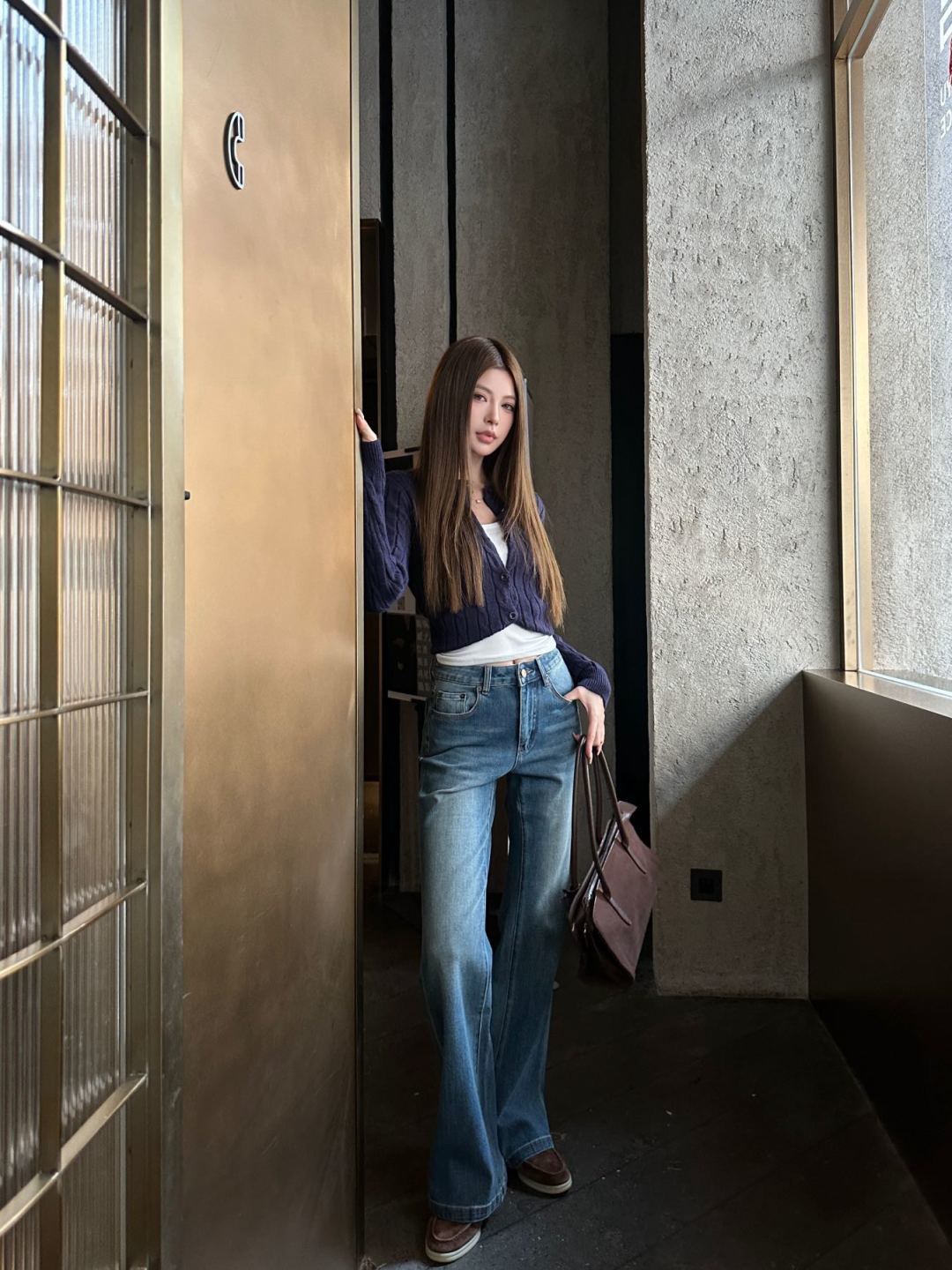 Sain 26fw fitted jeans