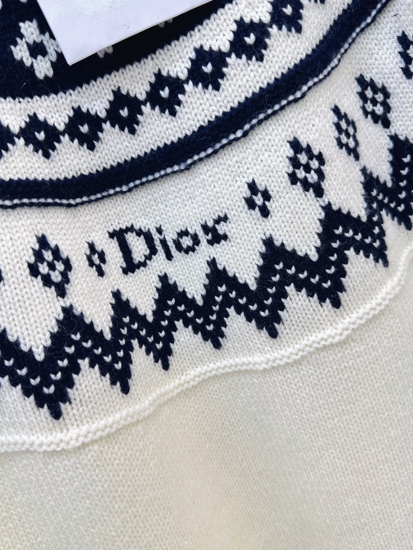 CD 26fw fair isle sweater