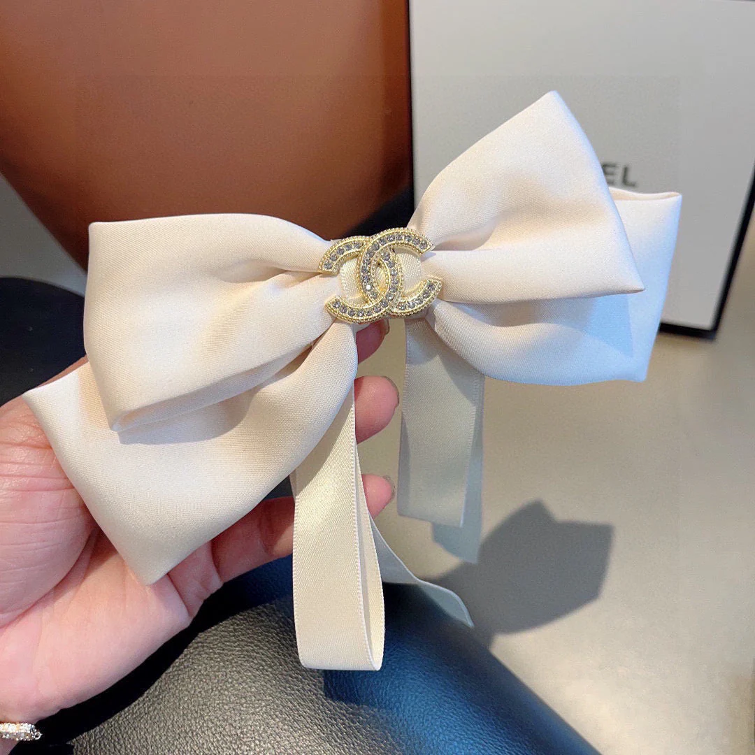 ch bow hair clips