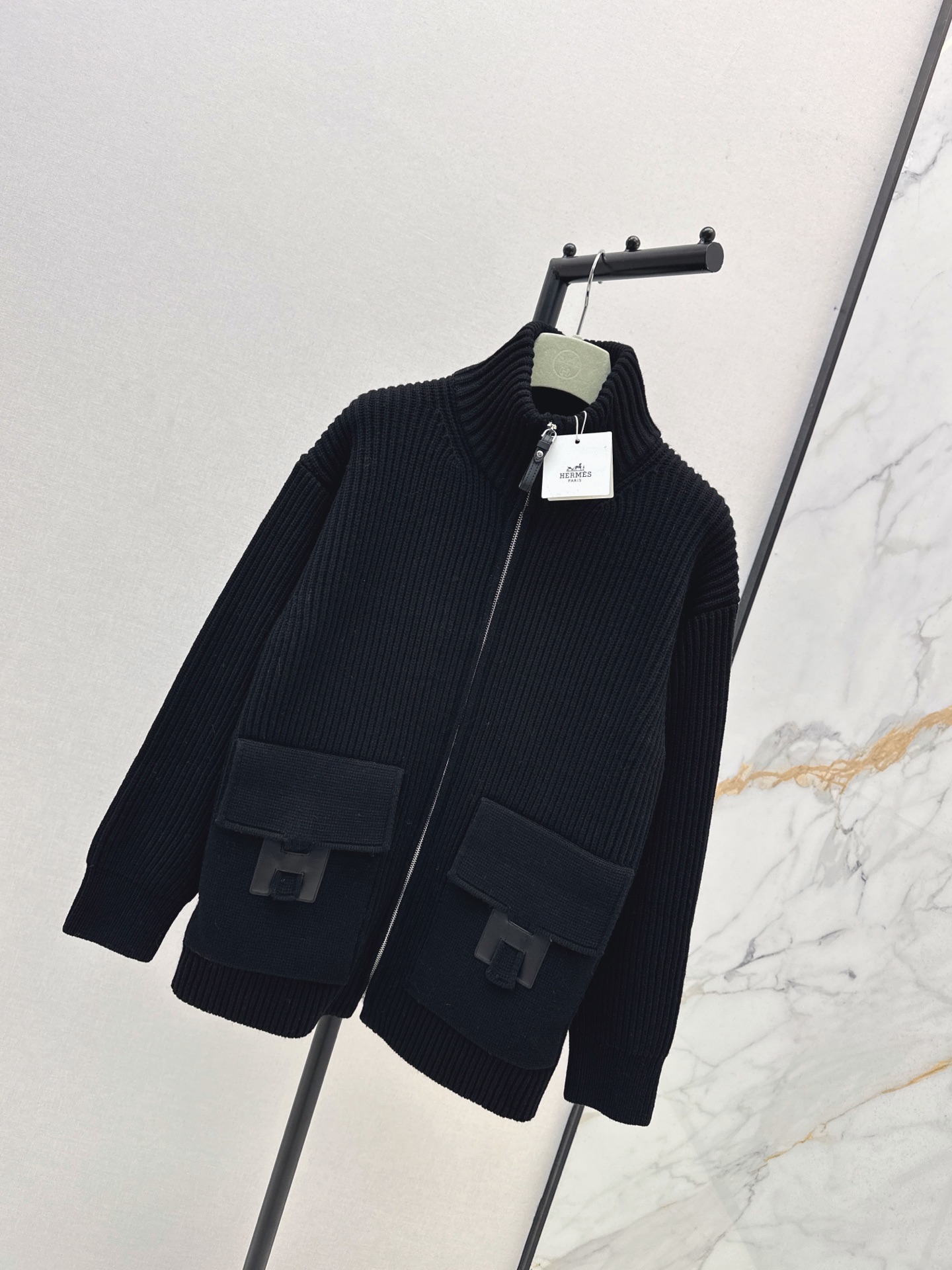 Her 26fw wool knit jacket