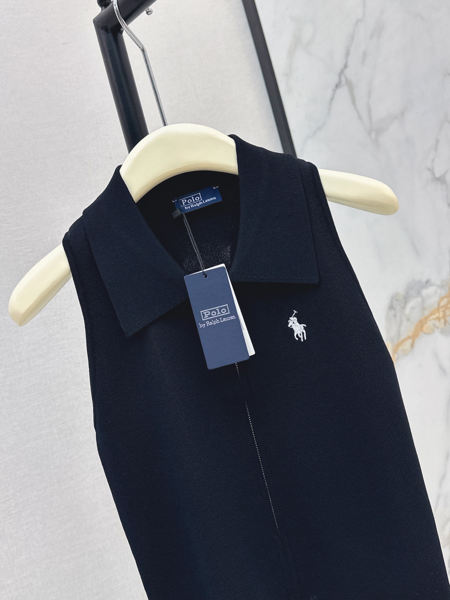 Ralp 26fw knit zipper vest