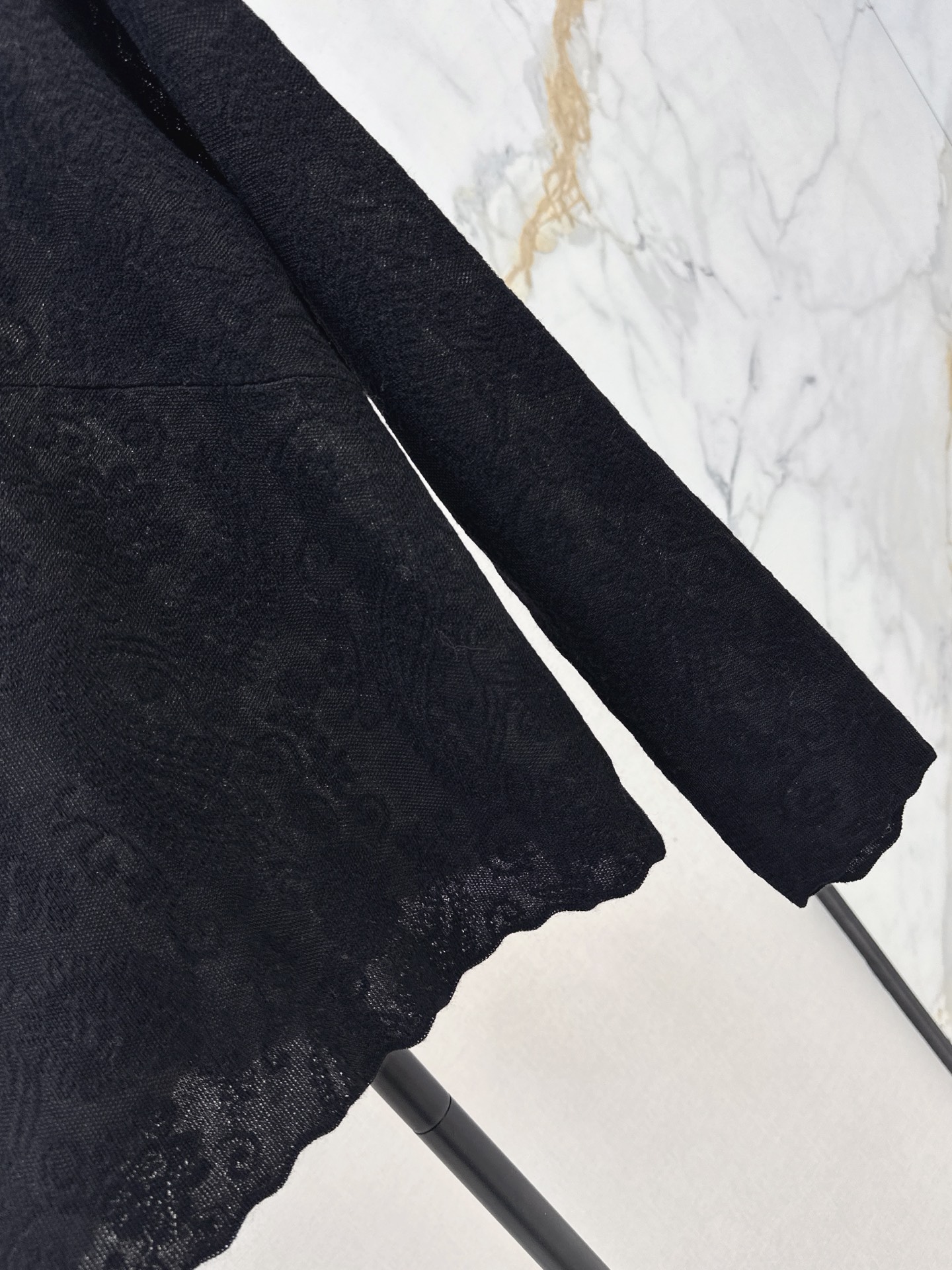 Chan 26fw lace jacquard basic tee