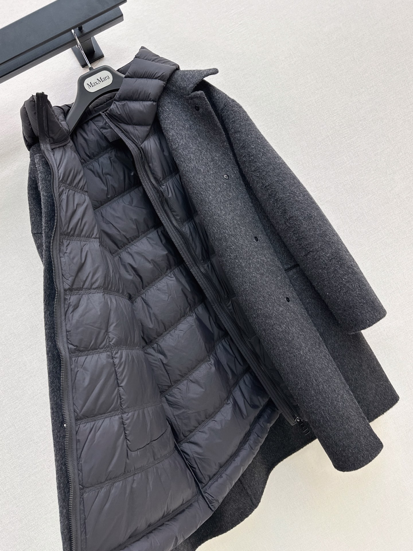 Max 26fw down vest woolen overcoats sets