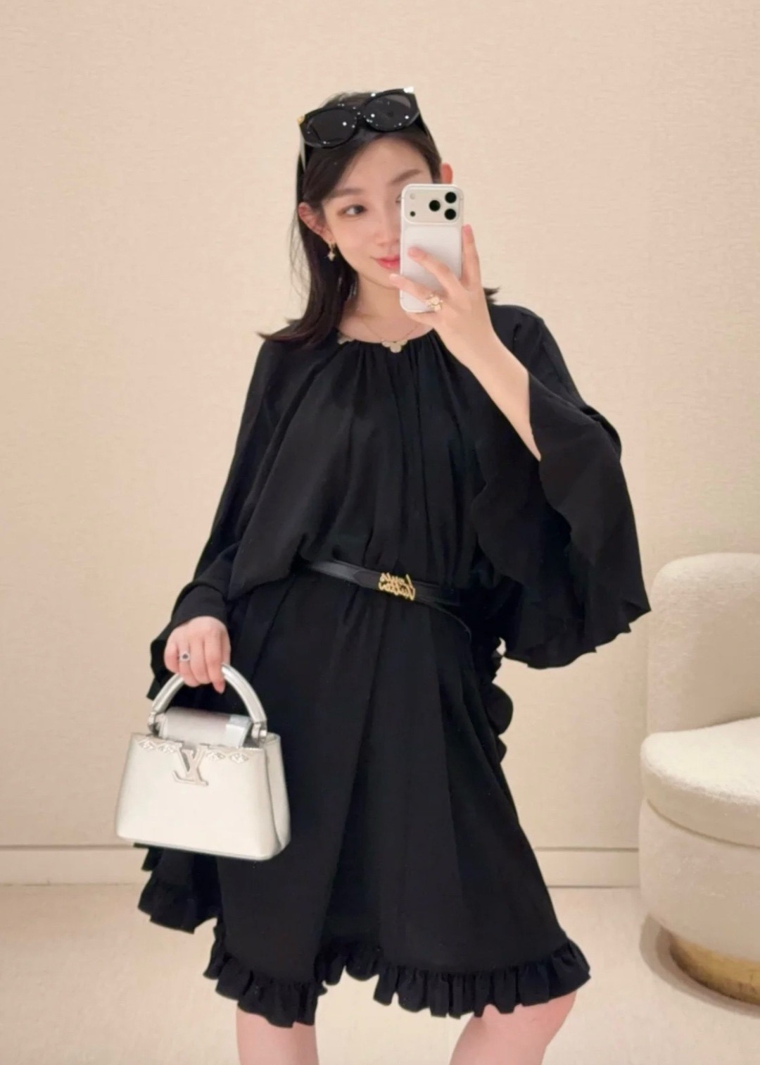 Loui 26fw dolman sleeve dress